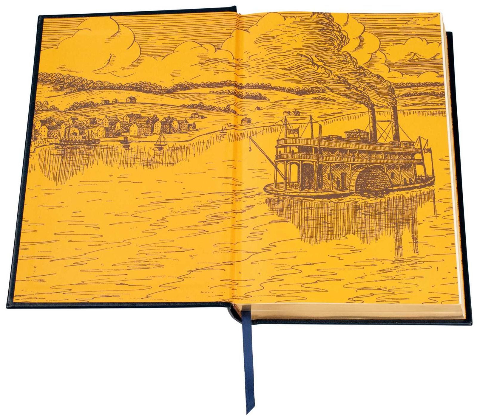 Mark Twain (Deluxe Leatherbound Edition): Five Novels