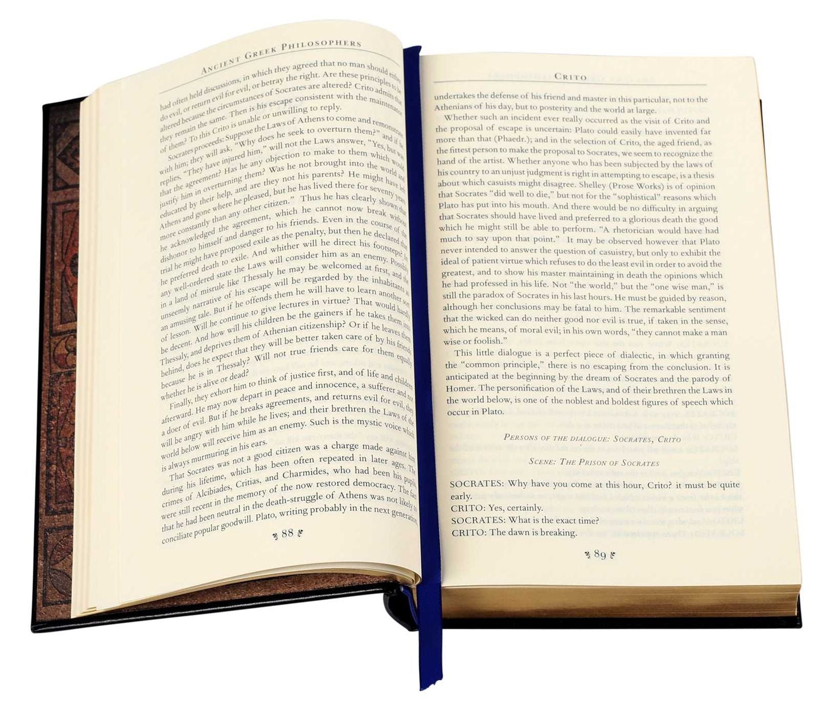 Ancient Greek Philosophers (Deluxe Leatherbound Edition)