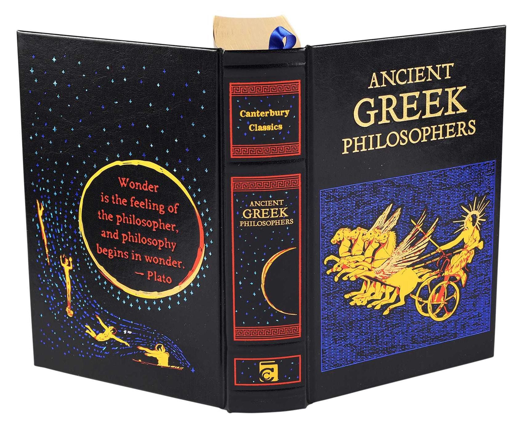 Ancient Greek Philosophers (Deluxe Leatherbound Edition)