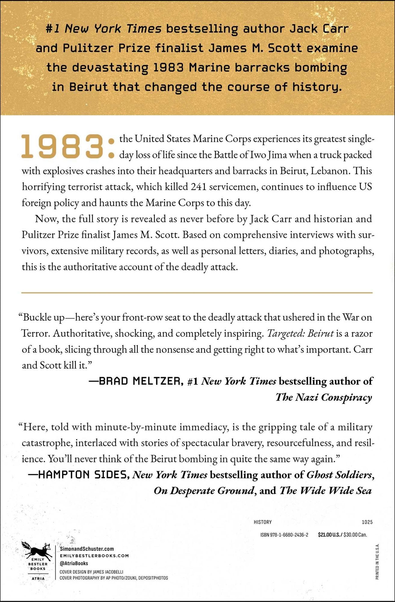 Targeted: Beirut: The 1983 Marine Barracks Bombing and the Untold Origin Story of the War on Terror