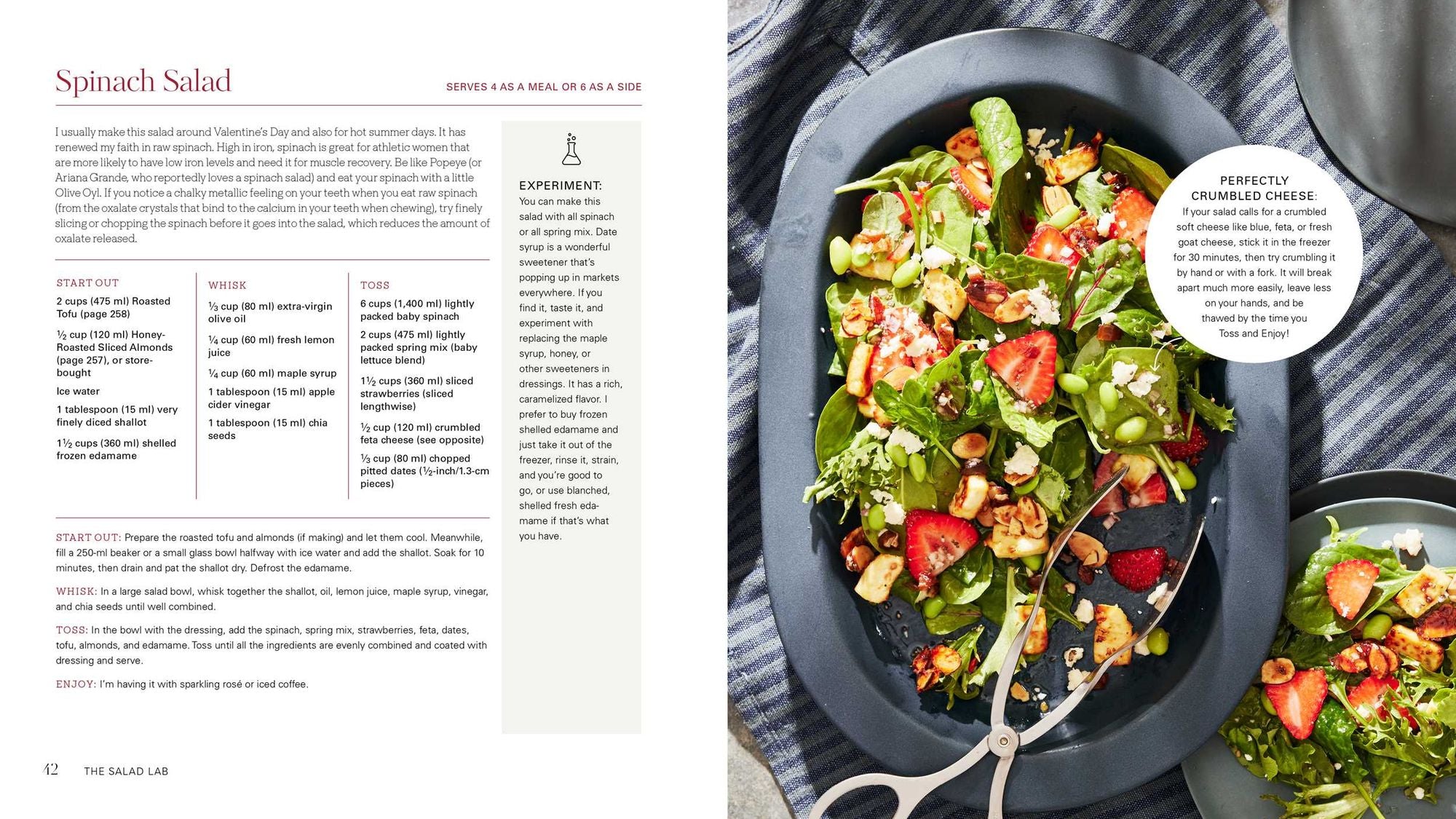 The Salad Lab: Whisk, Toss, Enjoy!: Recipes for Making Fabulous Salads Every Day (A Cookbook)