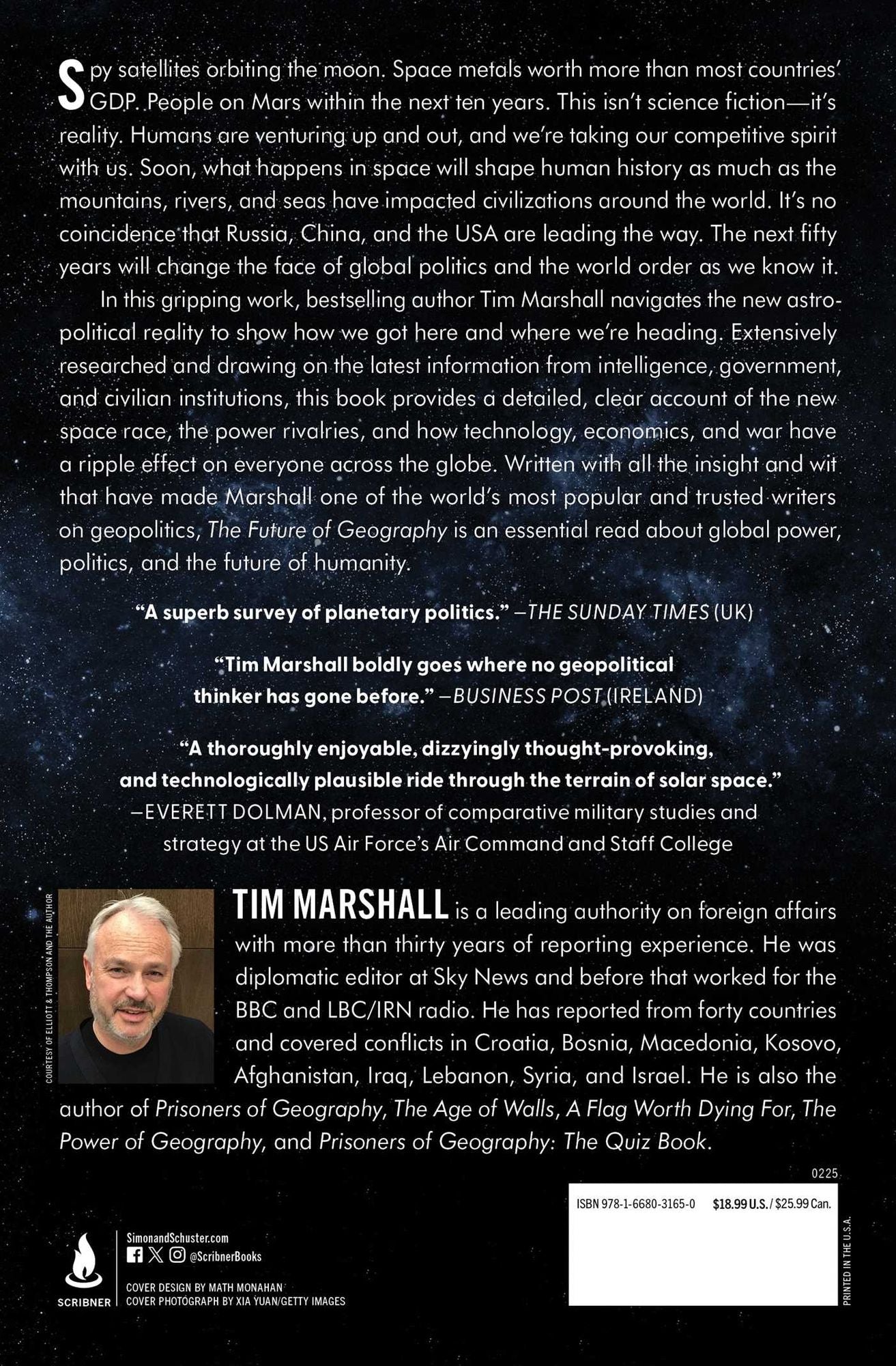 The Future of Geography: How the Competition in Space Will Change Our World