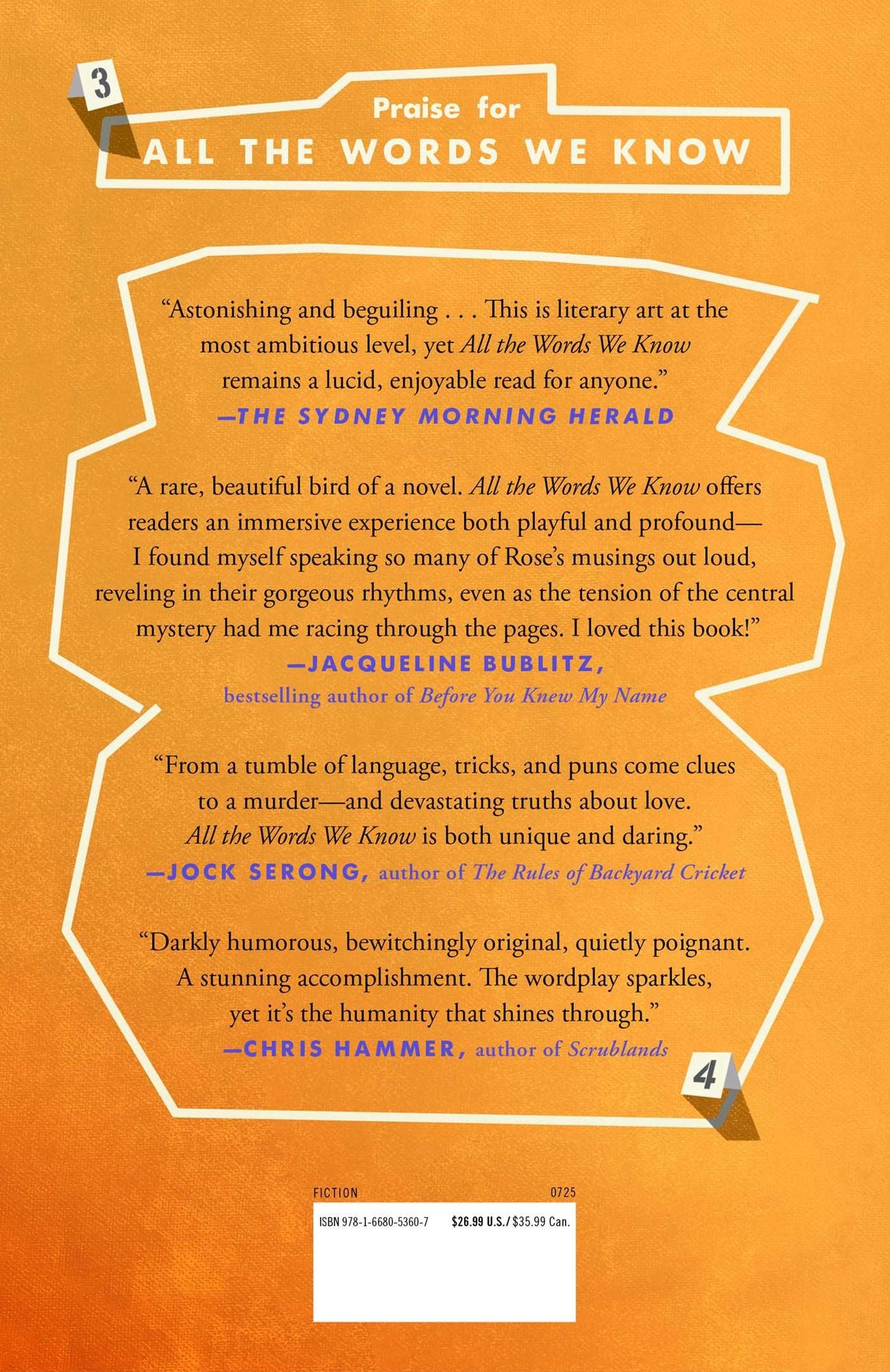All the Words We Know: A Novel
