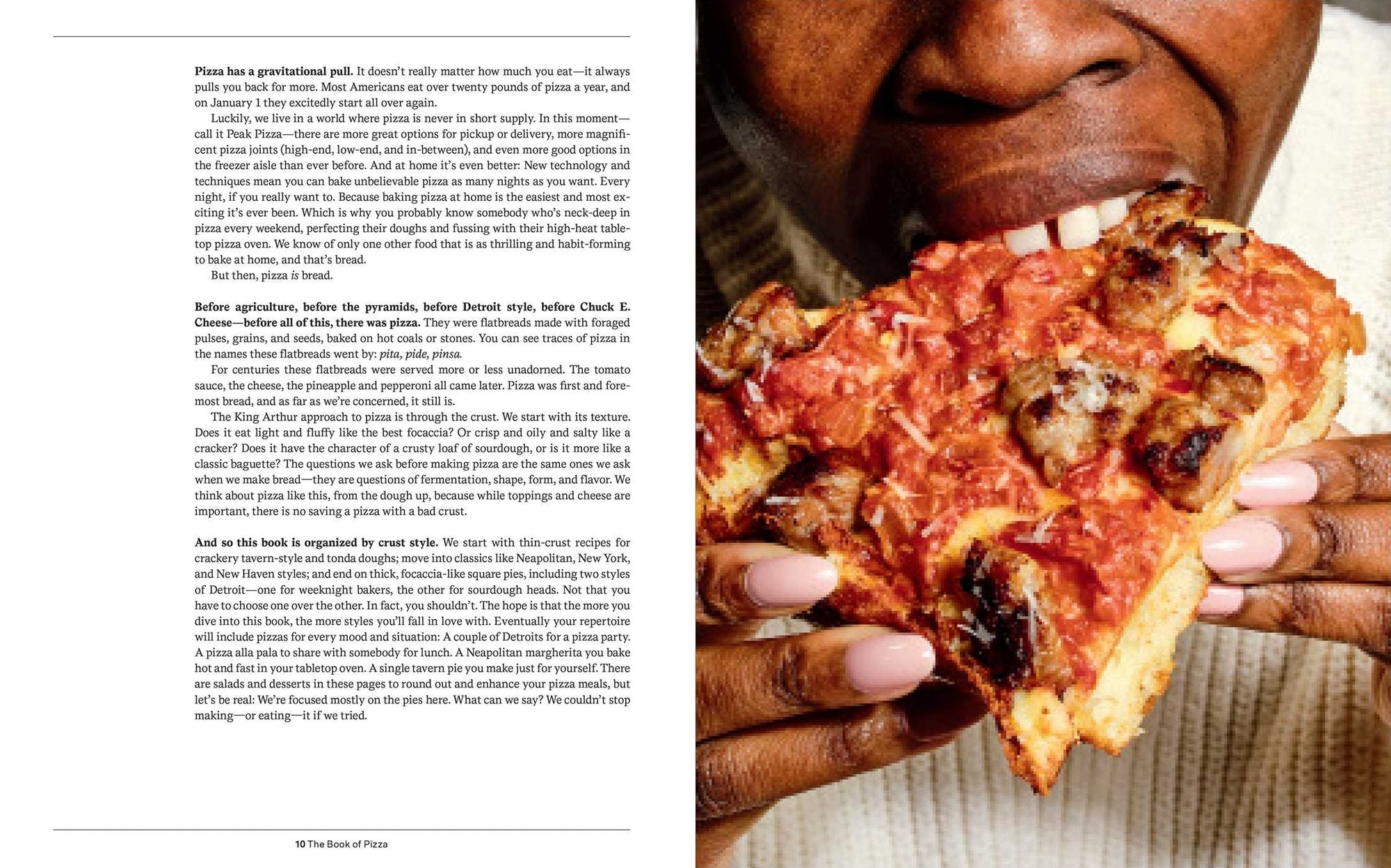 King Arthur Baking Company's Book of Pizza: Recipes for Every Pizza Maker (A Cookbook)