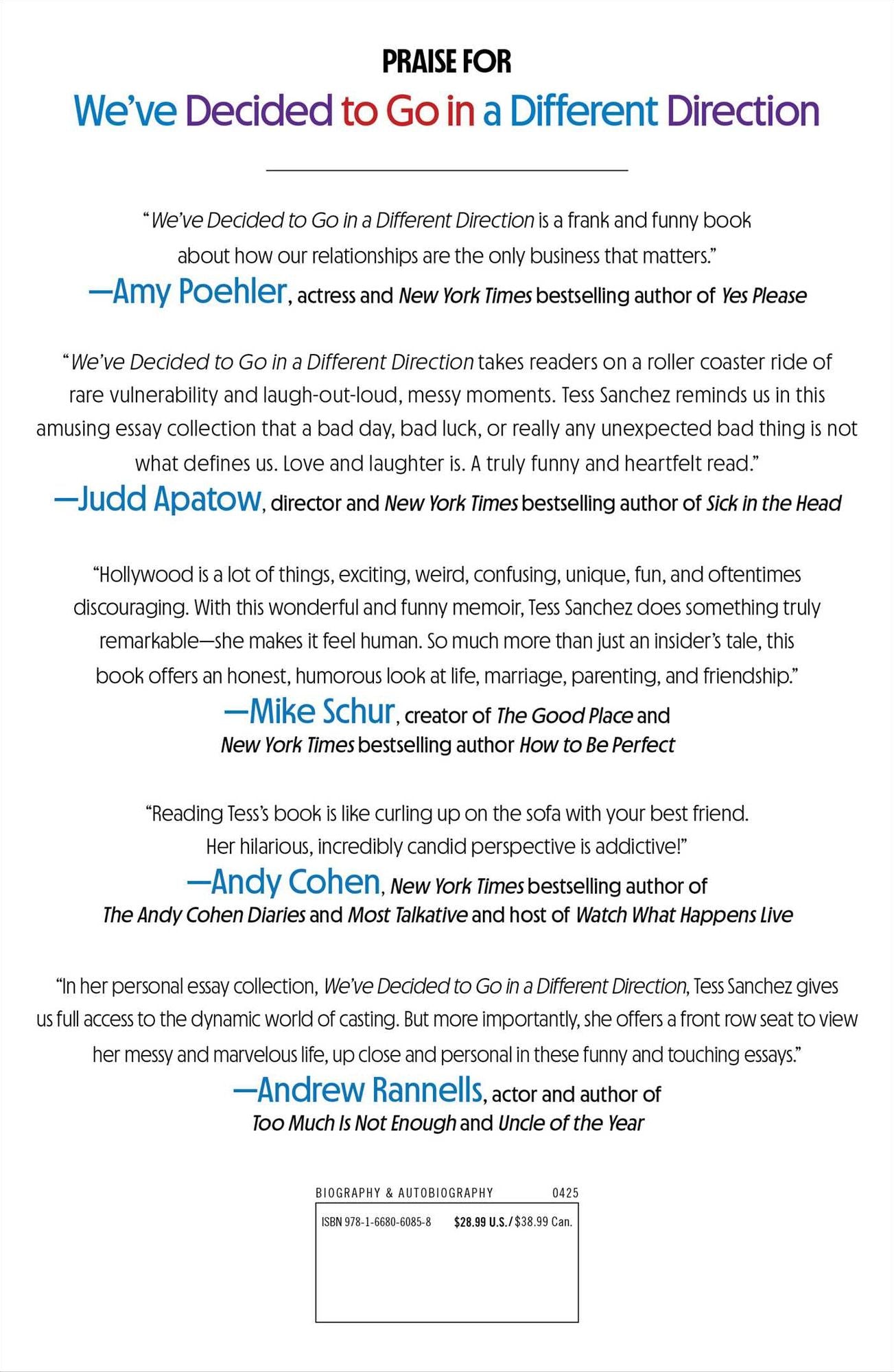 We've Decided to Go in a Different Direction: Essays
