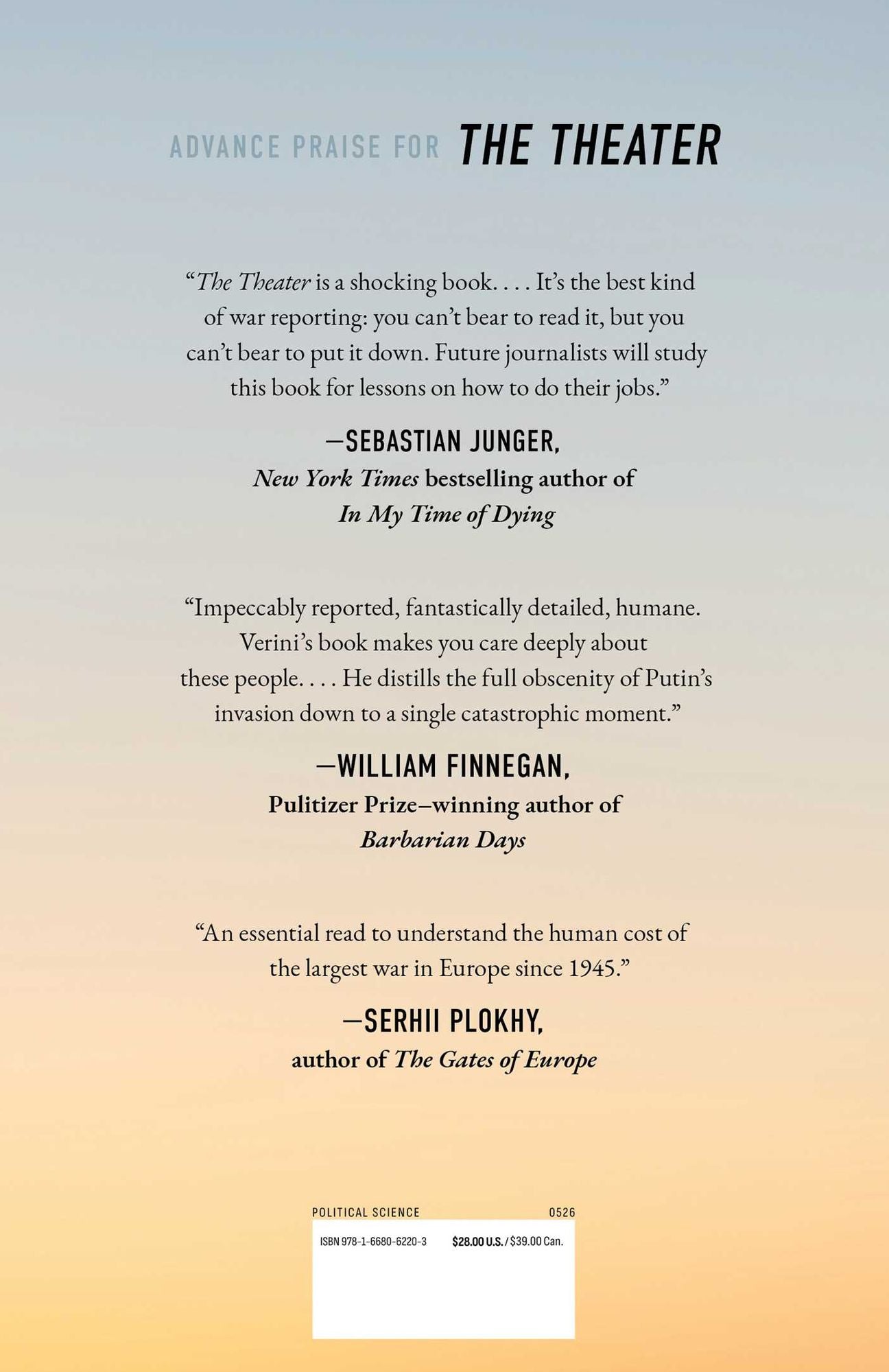 The Theater: Courage and Survival in the Defining Atrocity of the Ukraine War