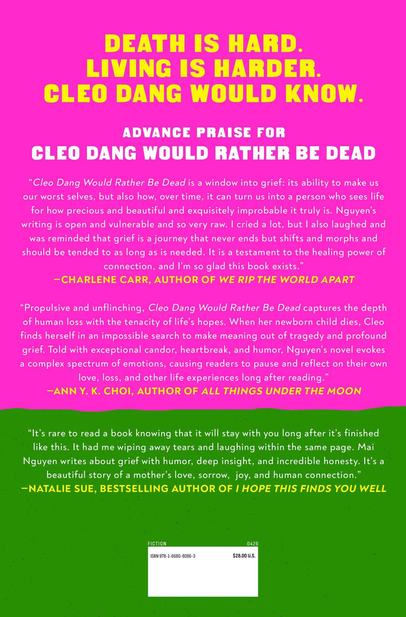 Cleo Dang Would Rather Be Dead: A Novel