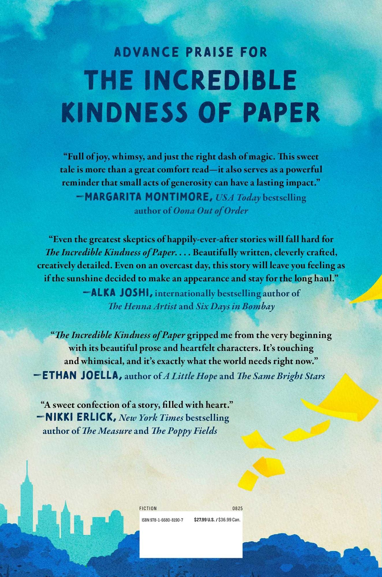The Incredible Kindness of Paper: A Novel