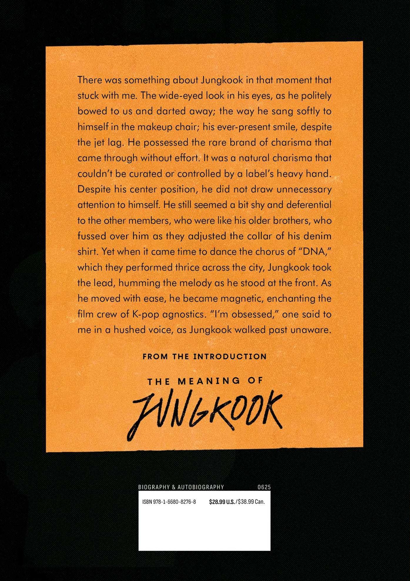 The Meaning of Jungkook: The Triumph of BTS and the Making of a Global Pop Superstar
