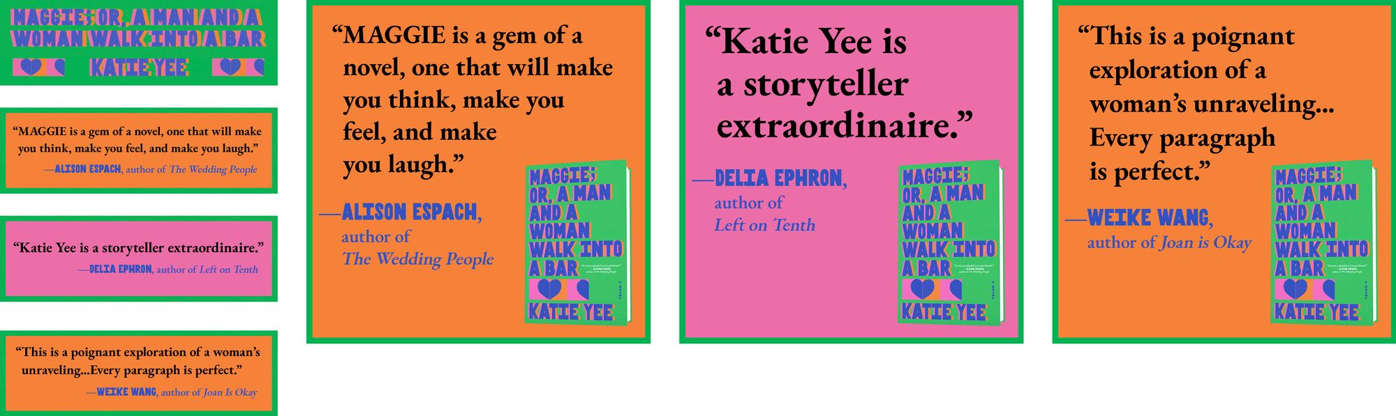 Maggie; or, A Man and a Woman Walk into a Bar (B&N Discover Prize Winner)