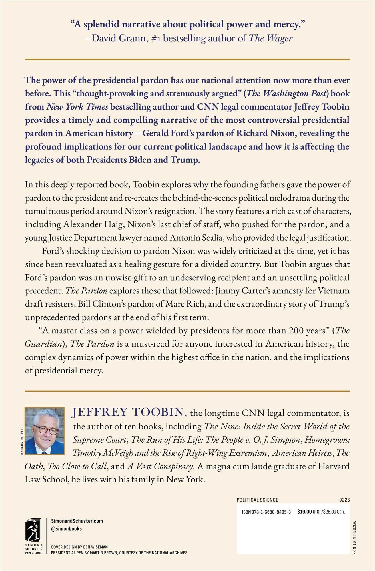 The Pardon: The Politics of Presidential Mercy