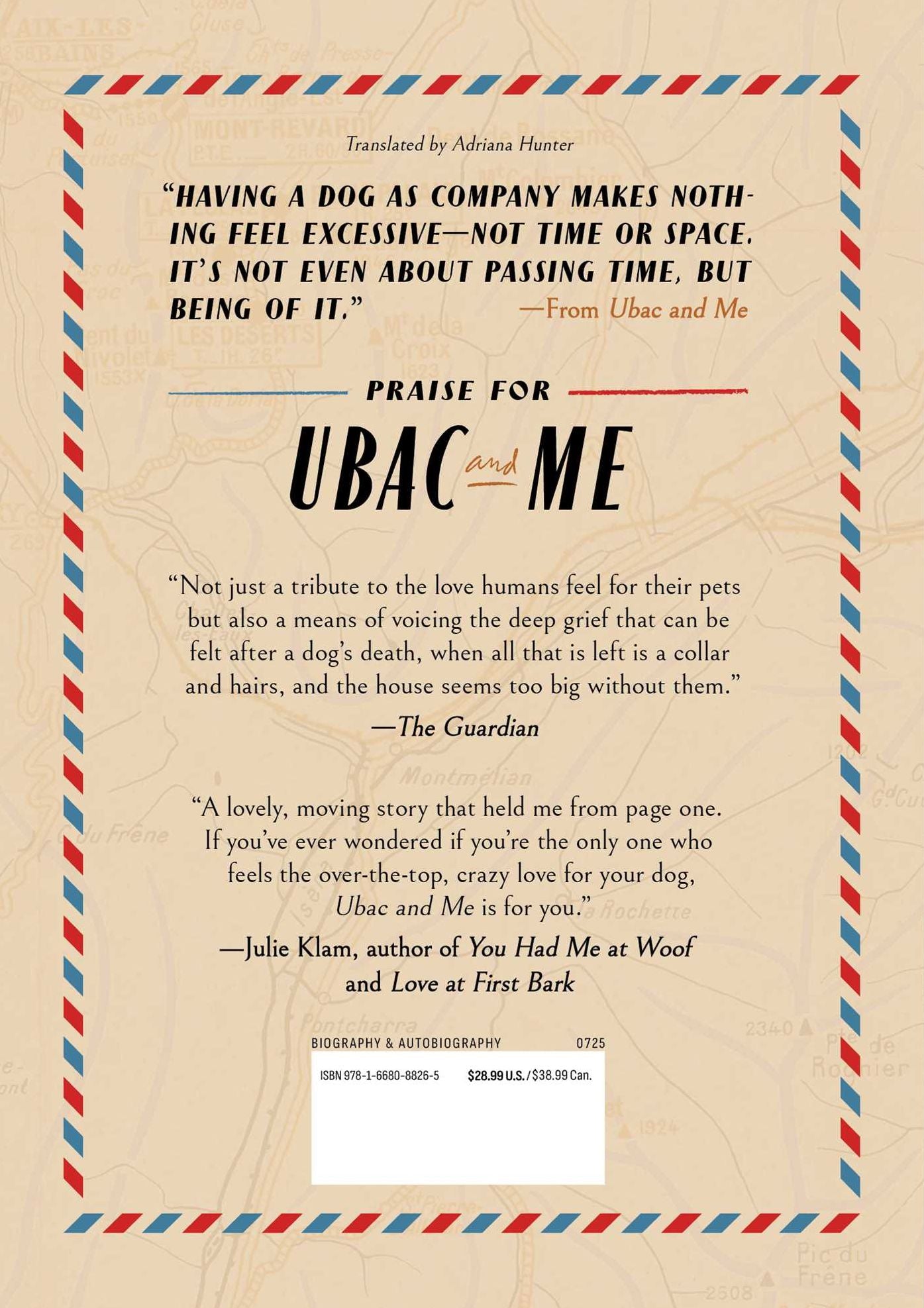 Ubac and Me: A Life of Love and Adventure with a French Mountain Dog
