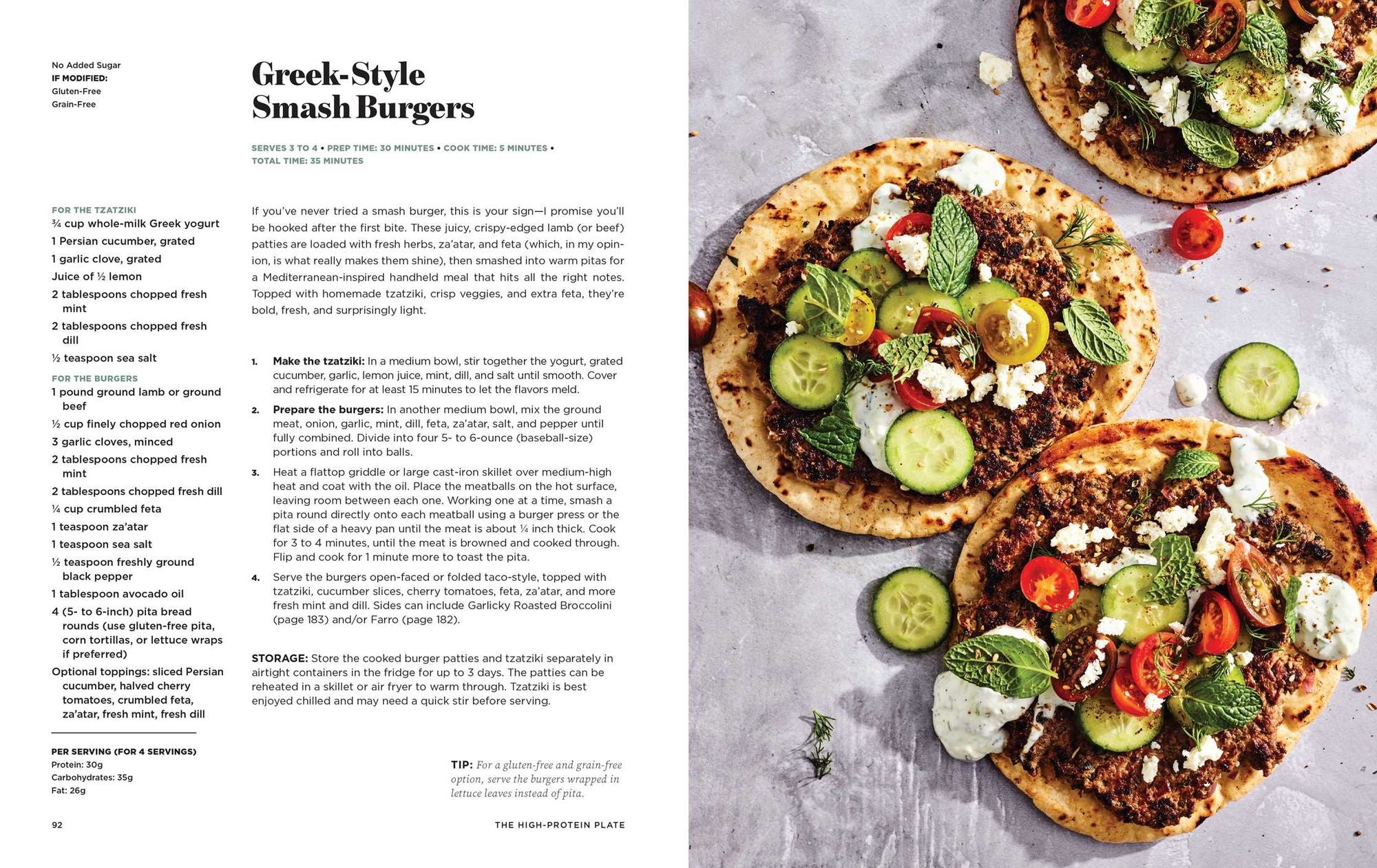 The High-Protein Plate: 100 Satisfying Everyday Recipes (A Cookbook)