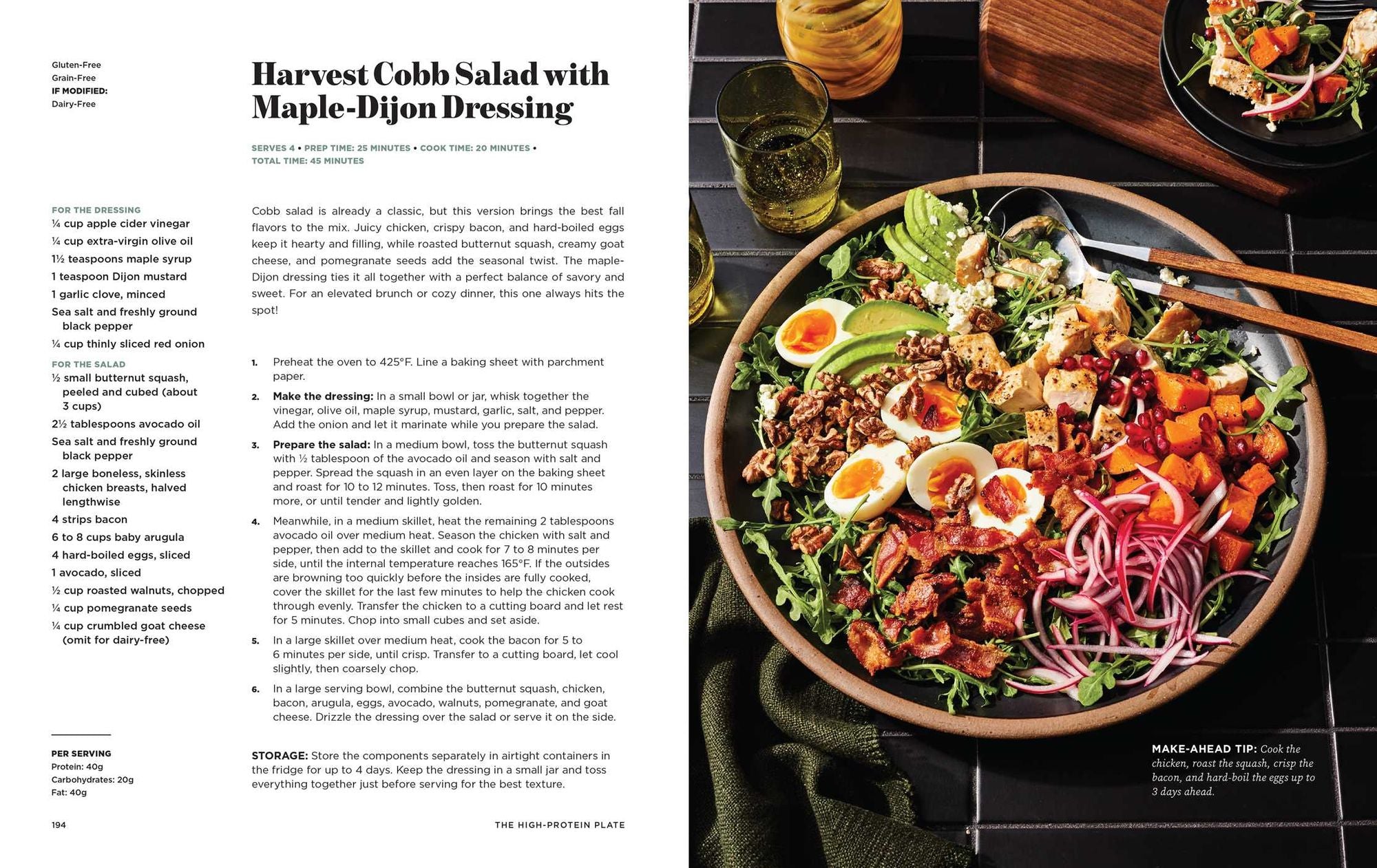 The High-Protein Plate: 100 Satisfying Everyday Recipes (A Cookbook)