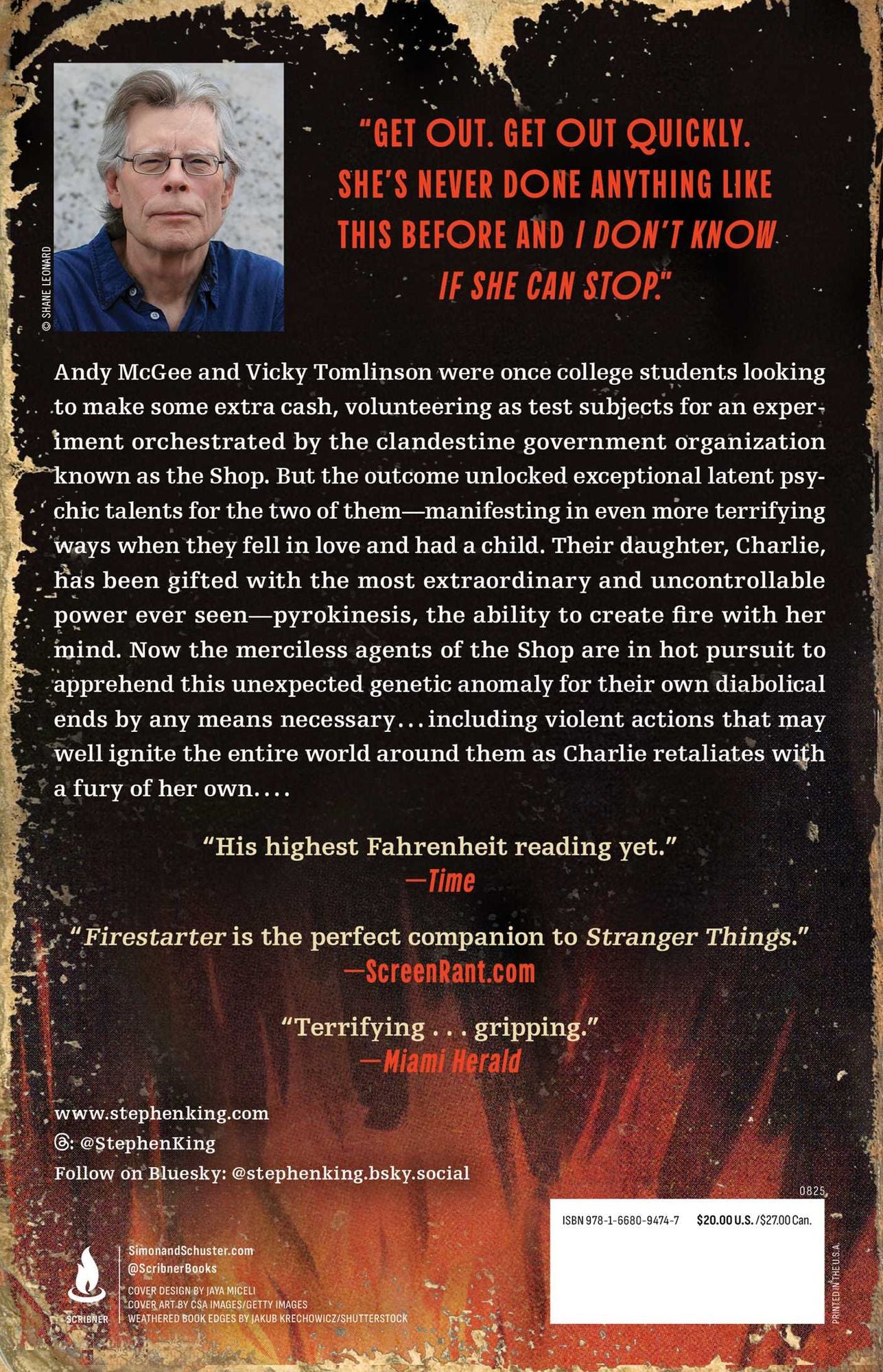 Firestarter: A Novel