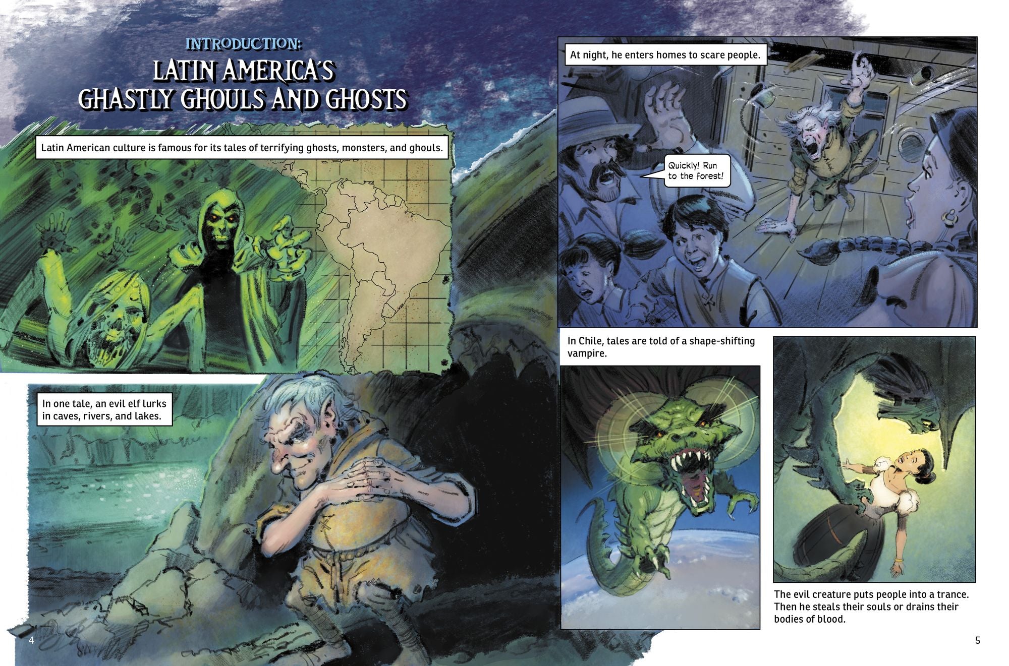 The Doomed Spirit of La Llorona: A Ghostly Graphic