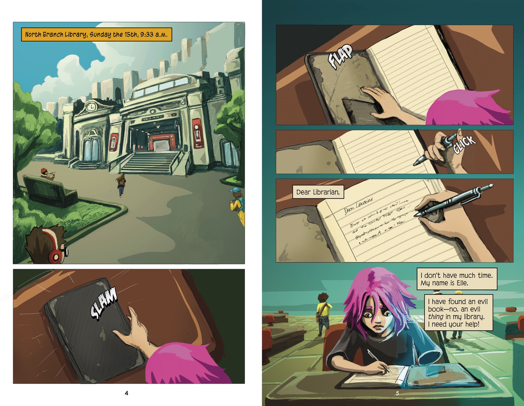 Nameless Notebook: A Graphic Novel