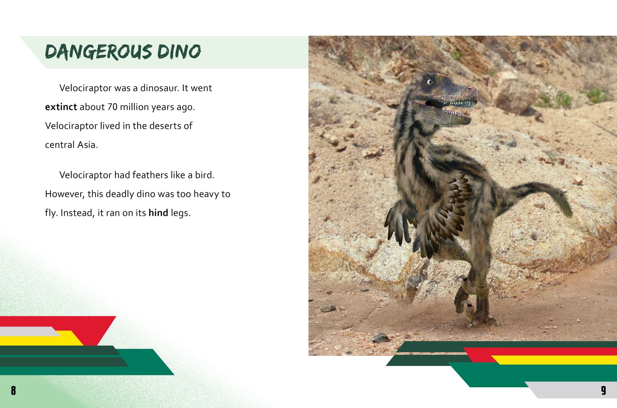 Ostrich vs. Velociraptor
