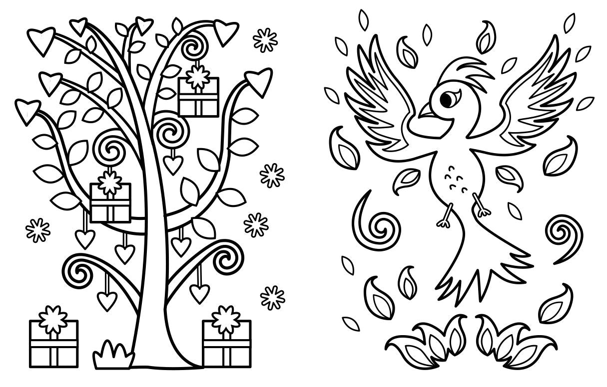 My Busy Magical Friends Coloring Book