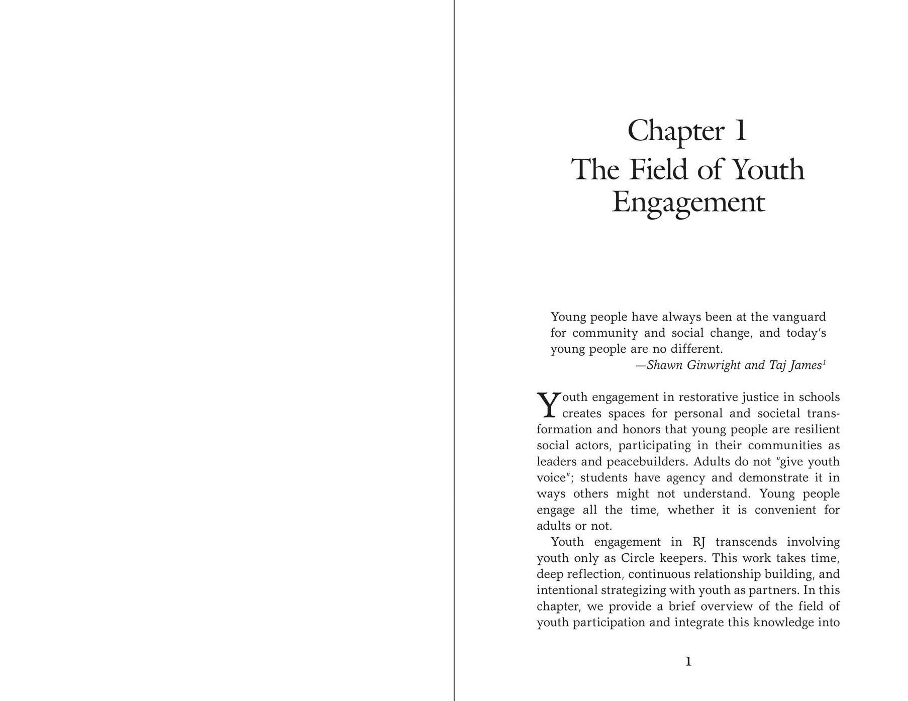 The Little Book of Youth Engagement in Restorative Justice: Intergenerational Partnerships for Just and Equitable Schools