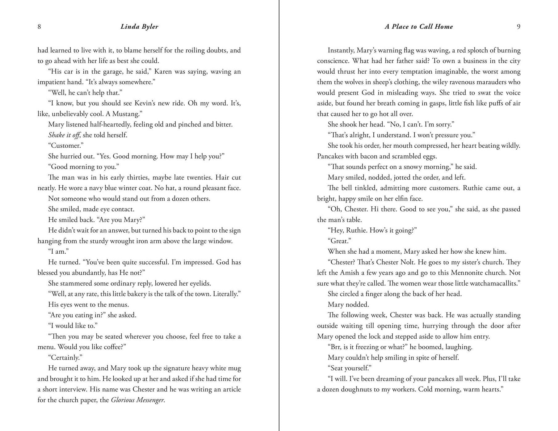 A Place to Call Home: An Amish Romance