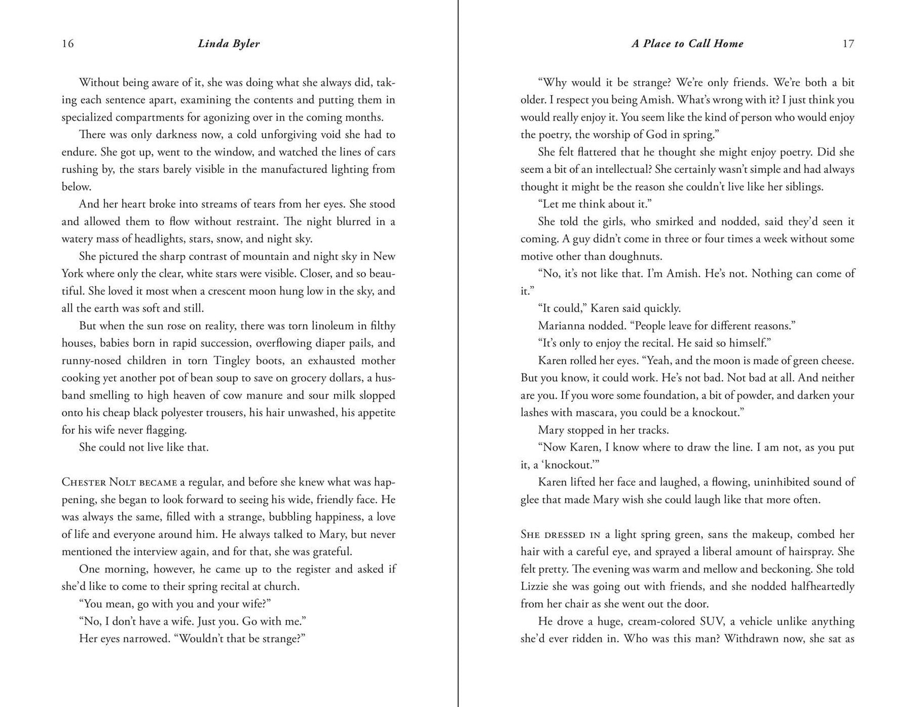 A Place to Call Home: An Amish Romance
