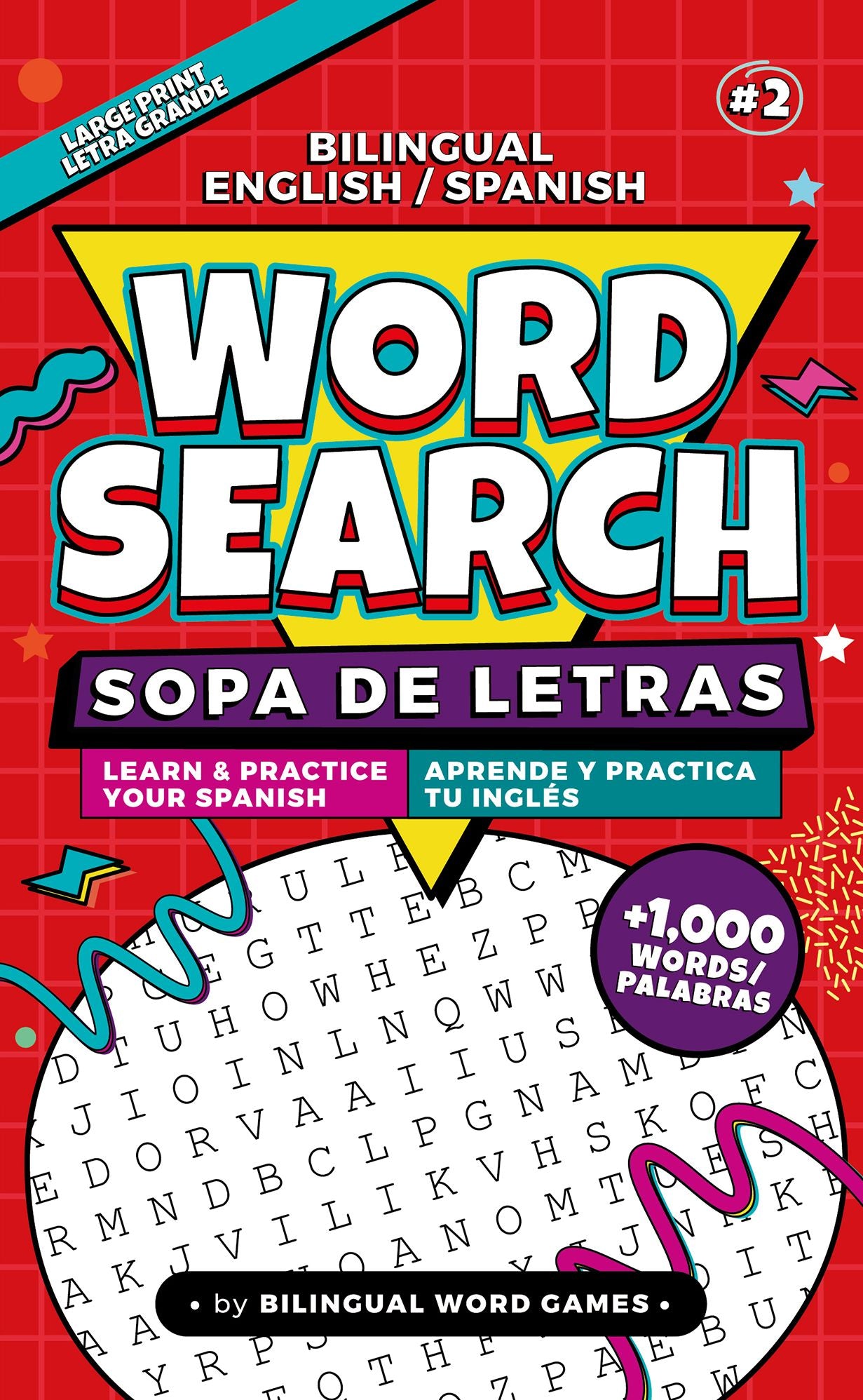 Bilingual English-Spanish Word Search #2 / Sopa de Letras Bilingüe #2