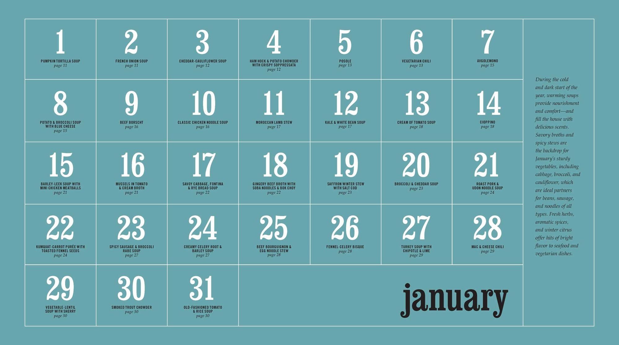 Soup of the Day (Rev Edition): 365 Recipes for Every Day of the Year