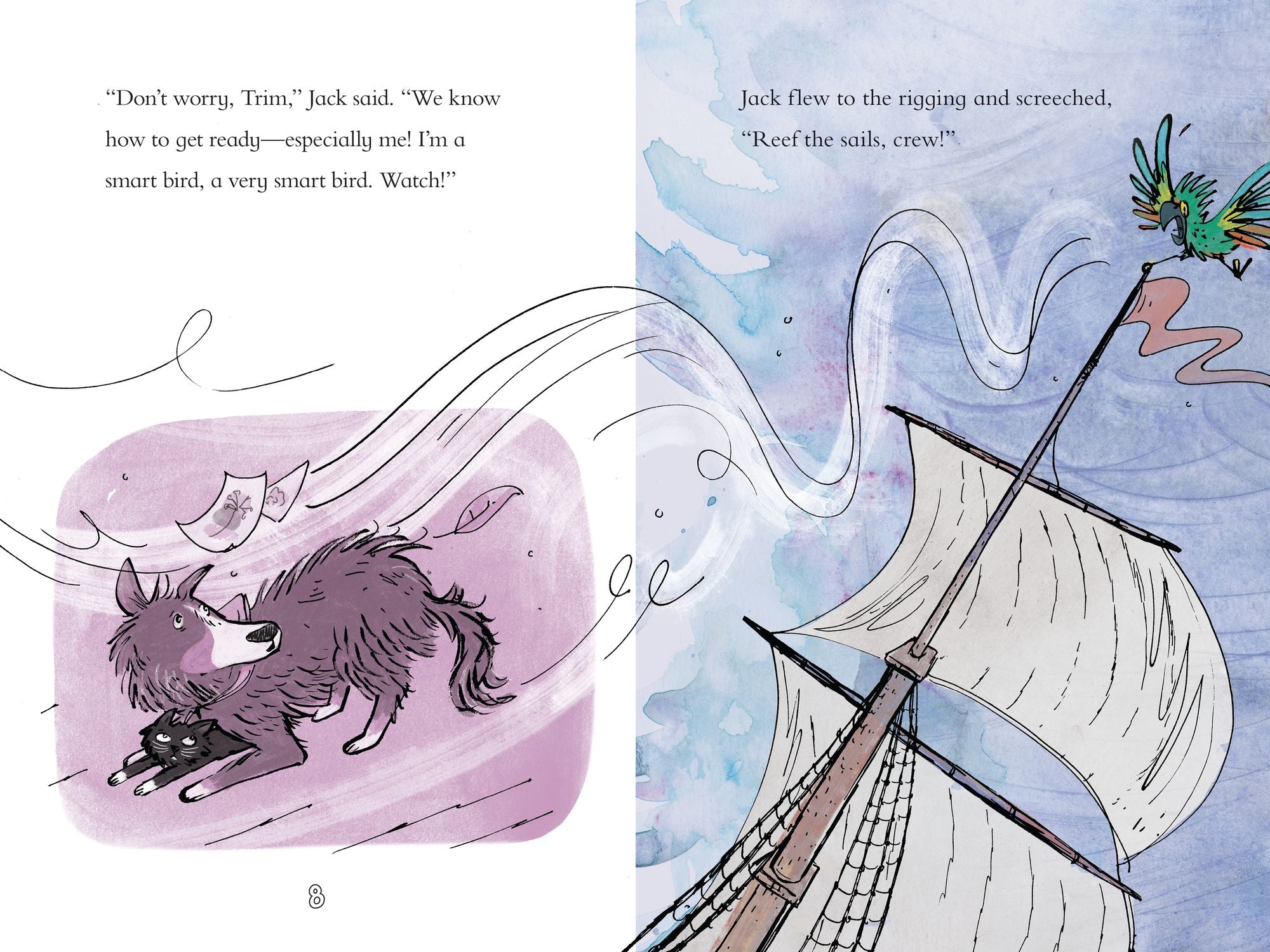 Trim Sails the Storm