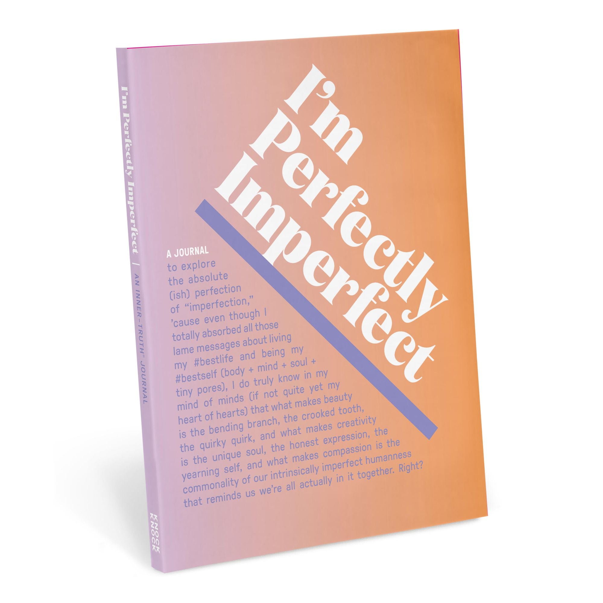 I'm Perfectly Imperfect Inner-Truth Journal (Ombre Edition)