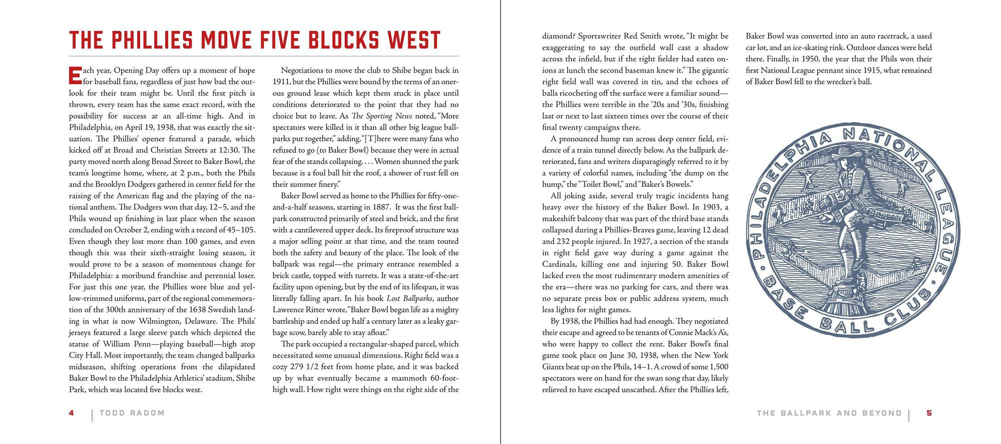 The Ballpark and Beyond: An Illustrated Celebration of Baseball's Rich History