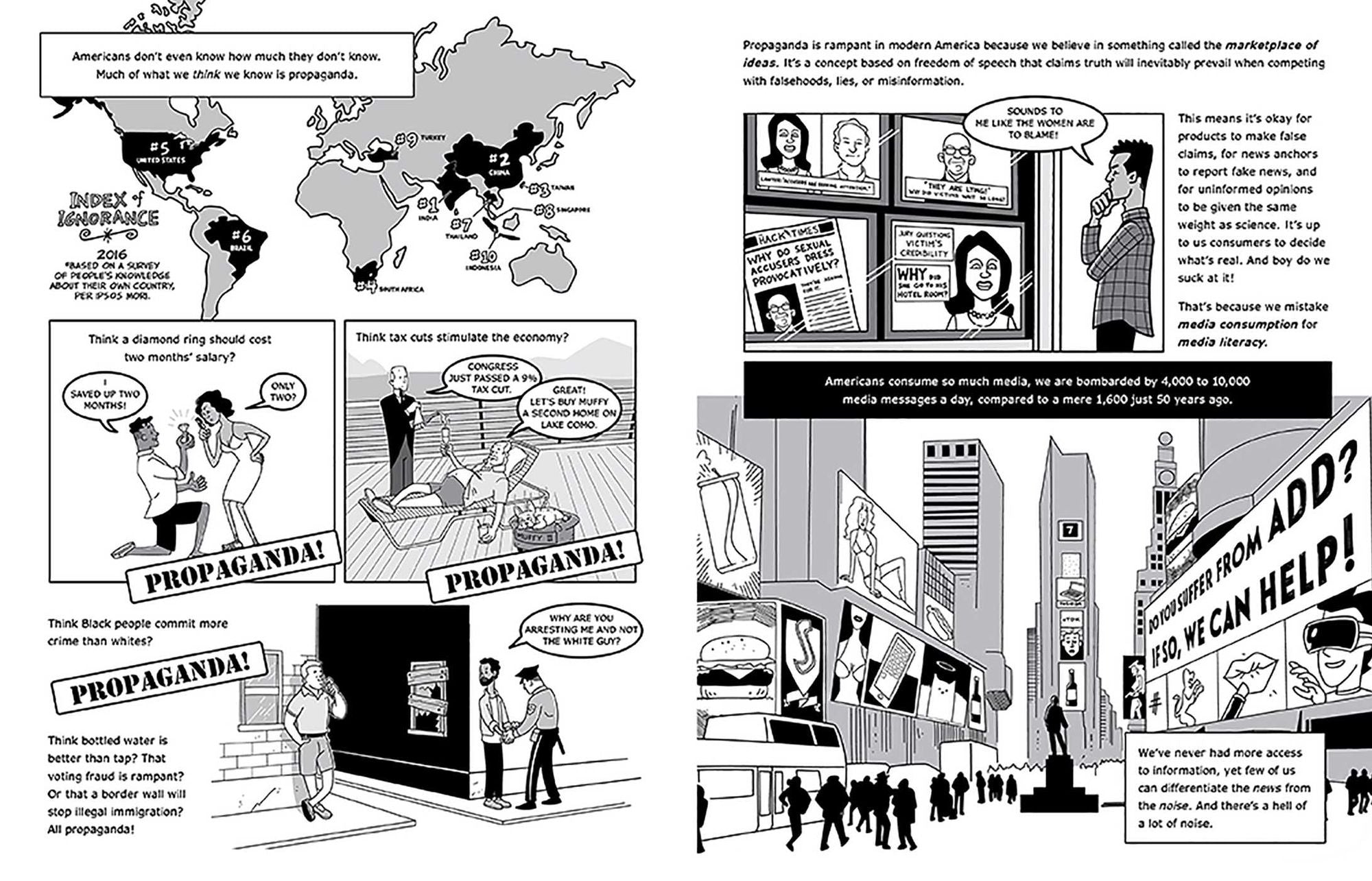 How to Win the War on Truth: An Illustrated Guide to How Mistruths Are Sold, Why They Stick, and How to Reclaim Reality