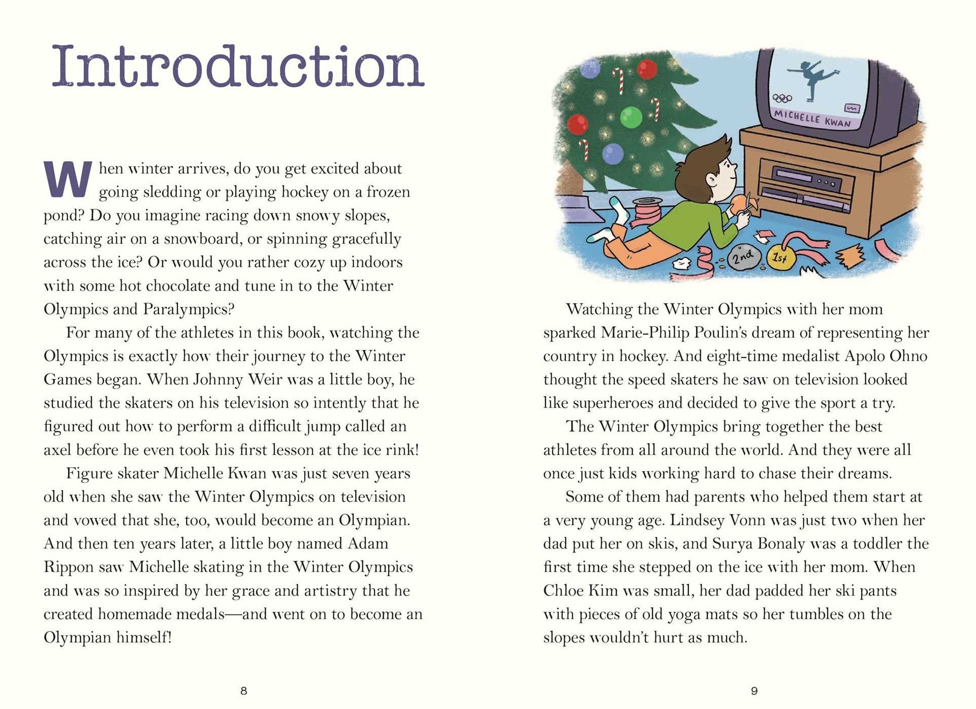 Kid Olympians: Winter: True Tales of Childhood from Champions and Game Changers