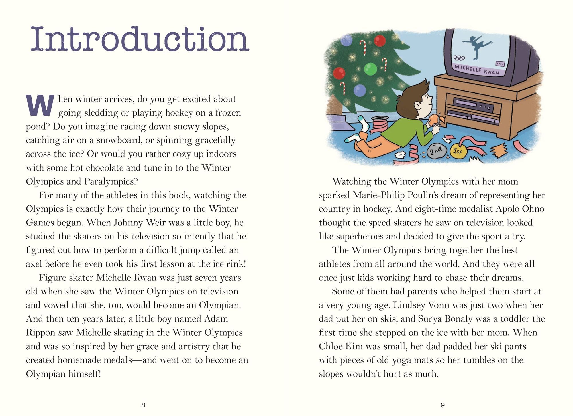 Kid Olympians: Winter: True Tales of Childhood from Champions and Game Changers