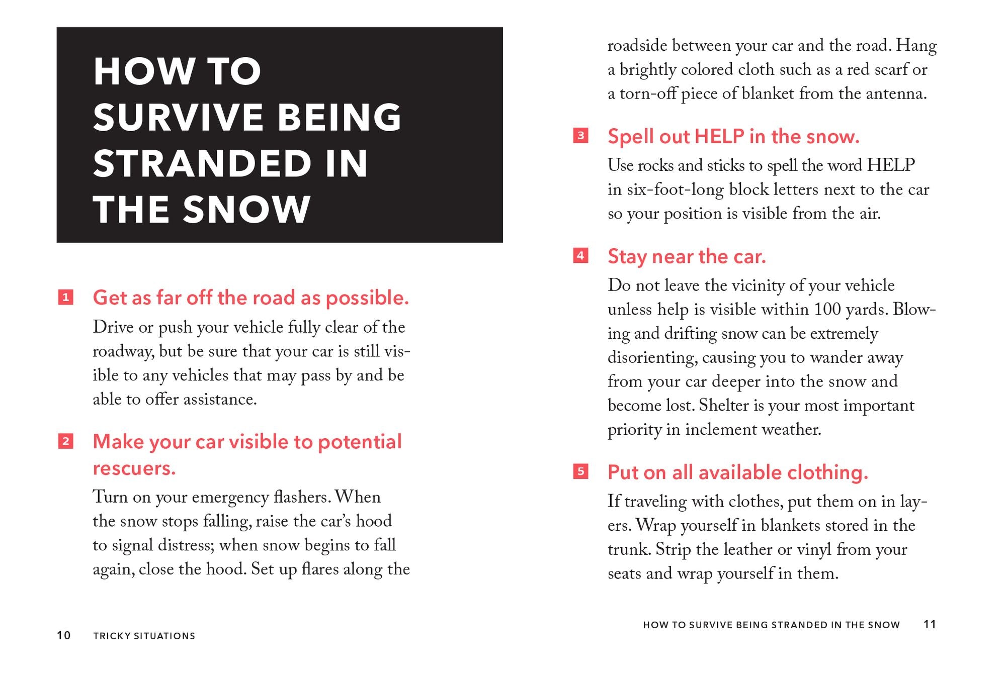 The Worst-Case Scenario Pocket Guide: Driving