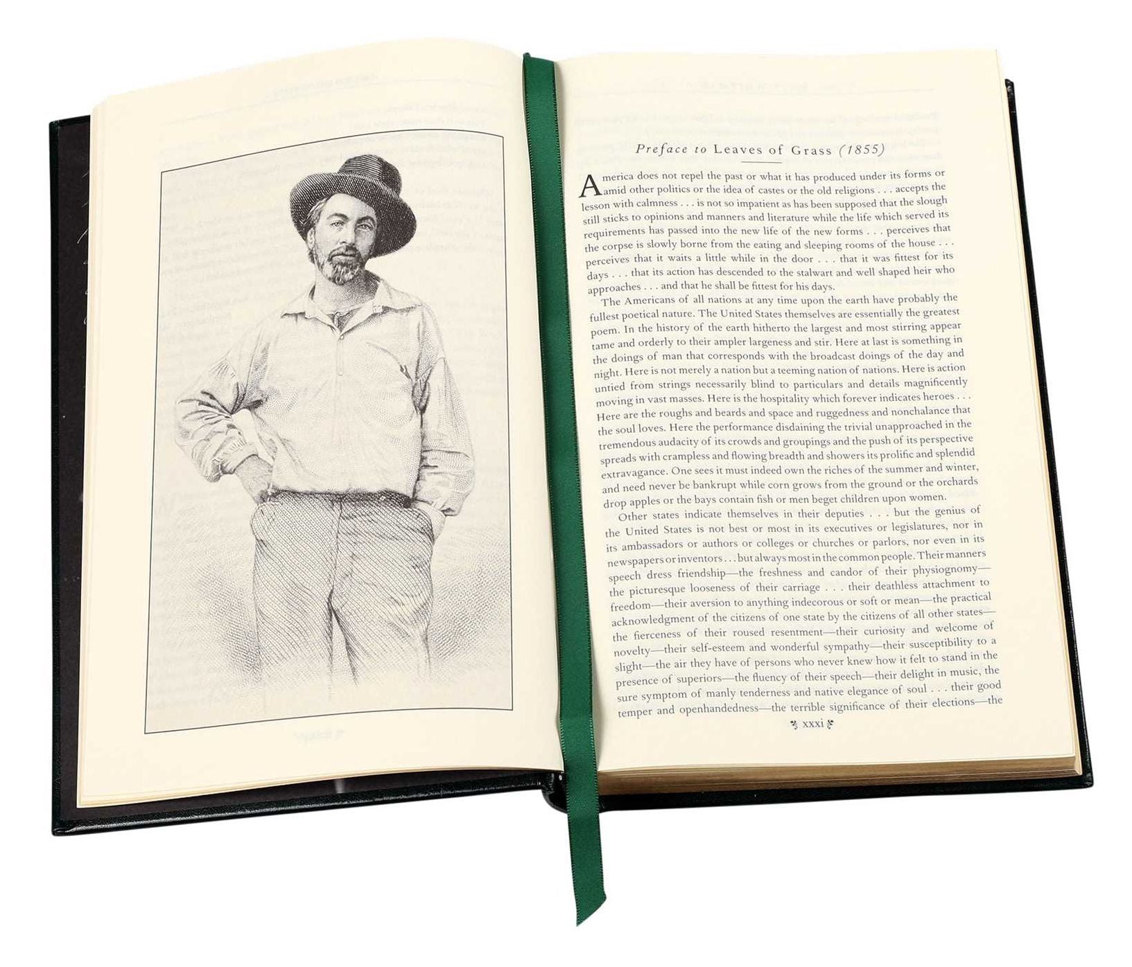 Leaves of Grass (Deluxe Leatherbound Edition)