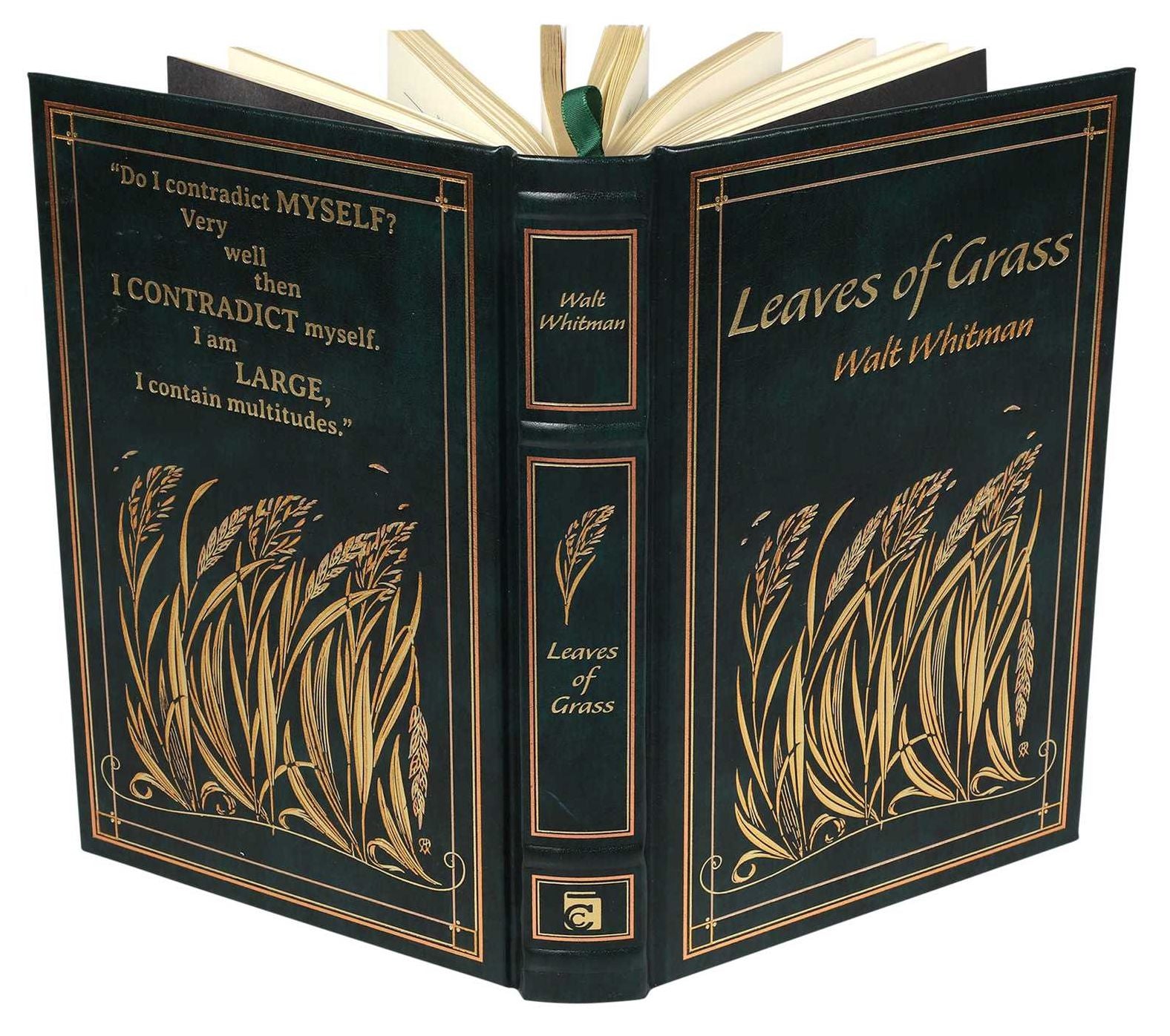 Leaves of Grass (Deluxe Leatherbound Edition)