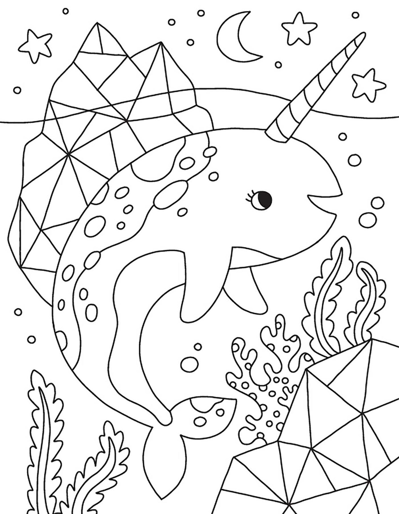 Kaleidoscope: Too Cute! Coloring: Includes 6 Pastel Markers and Dozens of Designs!