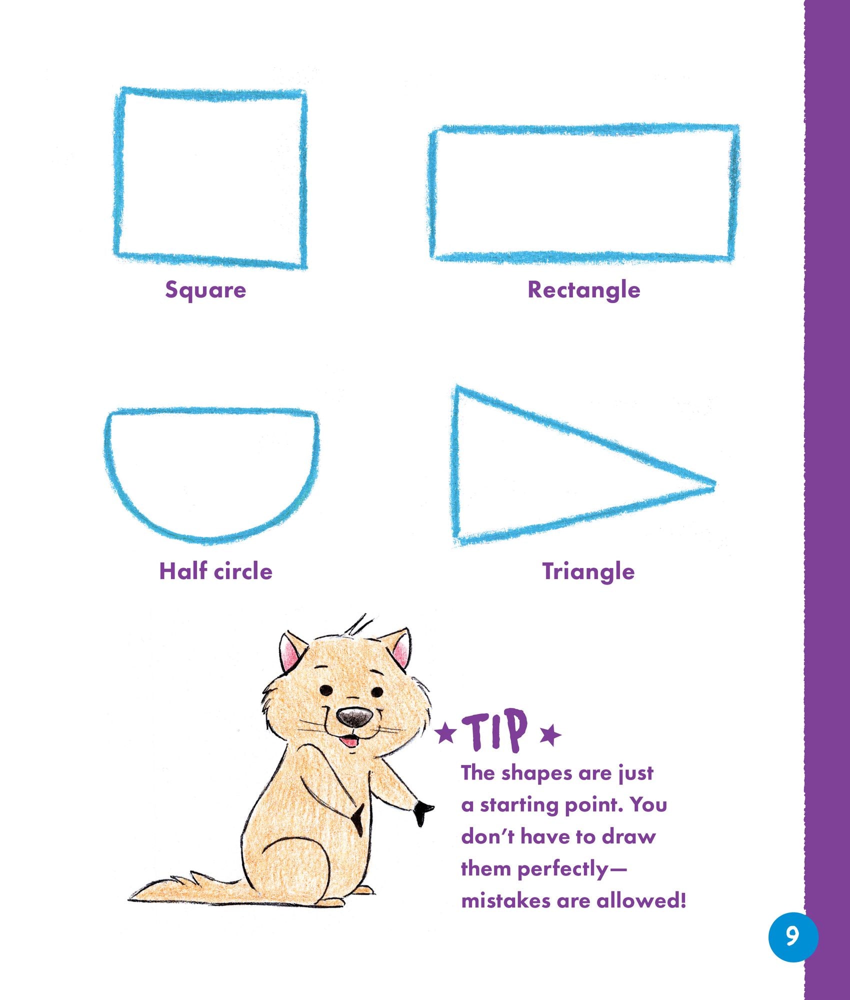 Drawing Cute Animals Shape by Shape: Learn to Draw Over 100 Adorable Animals Step by Step