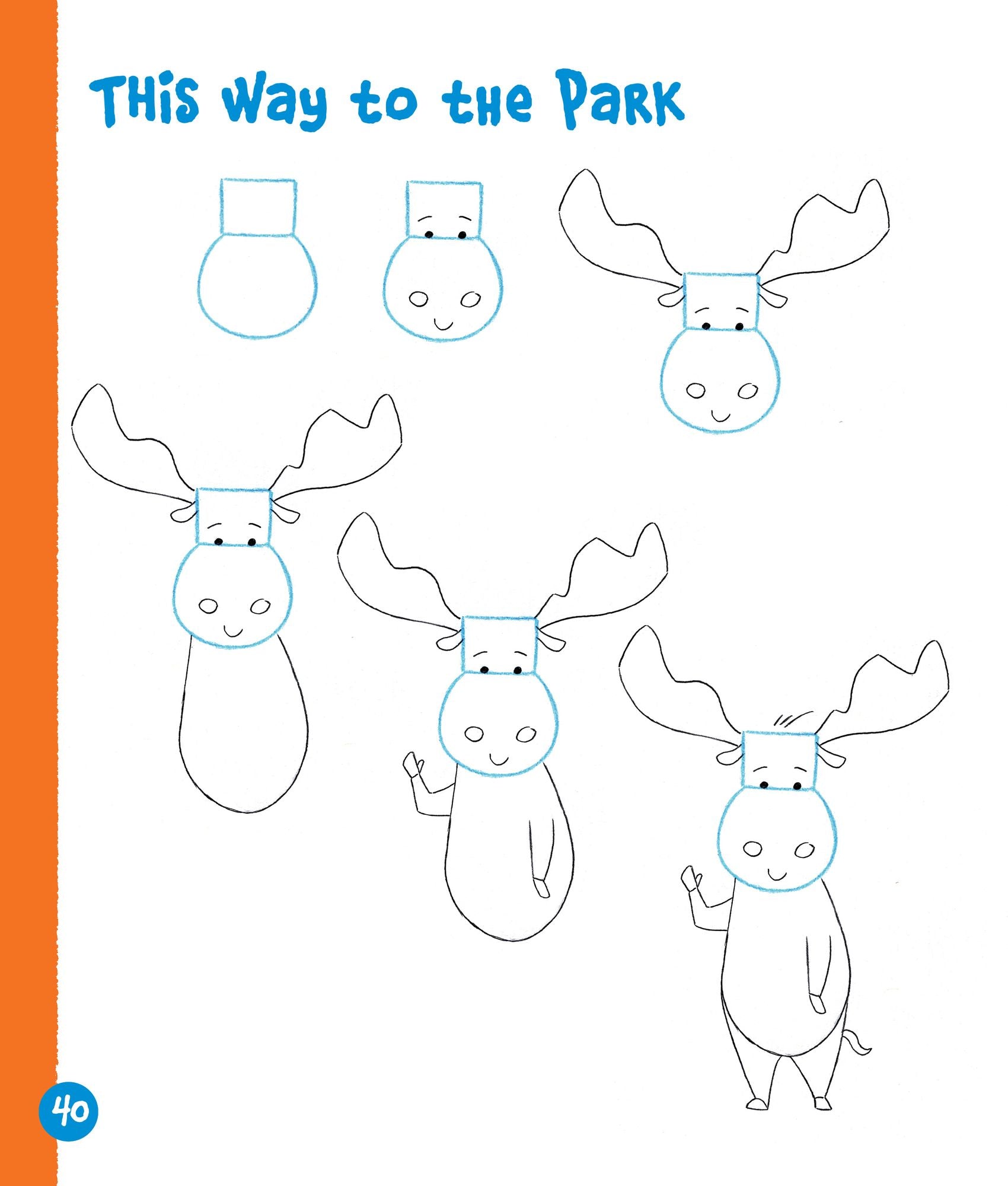 Drawing Cute Animals Shape by Shape: Learn to Draw Over 100 Adorable Animals Step by Step