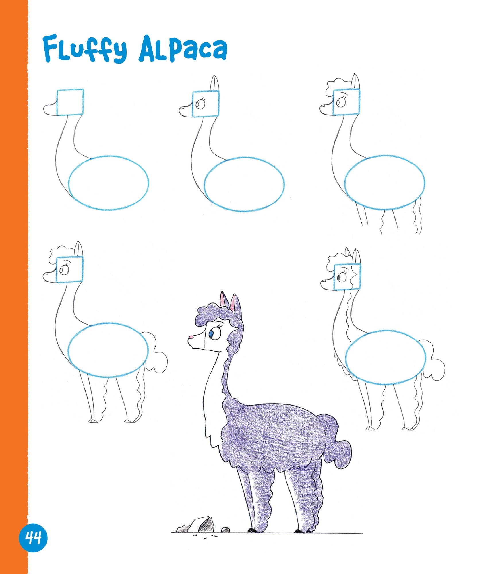 Drawing Cute Animals Shape by Shape: Learn to Draw Over 100 Adorable Animals Step by Step