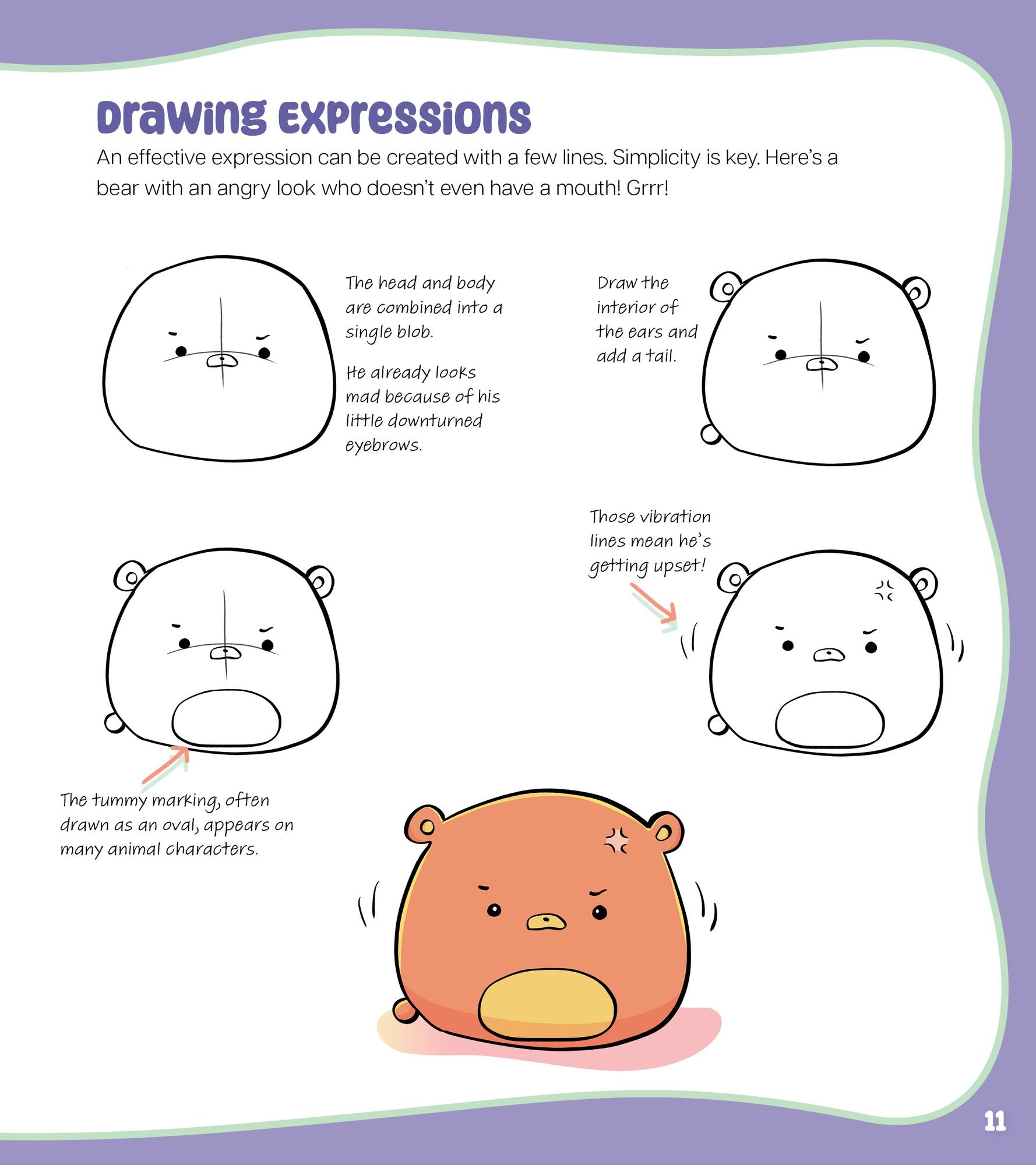 How to Draw Cute Mochi Animals: 100 Adorable Kawaii Cuties Step by Step
