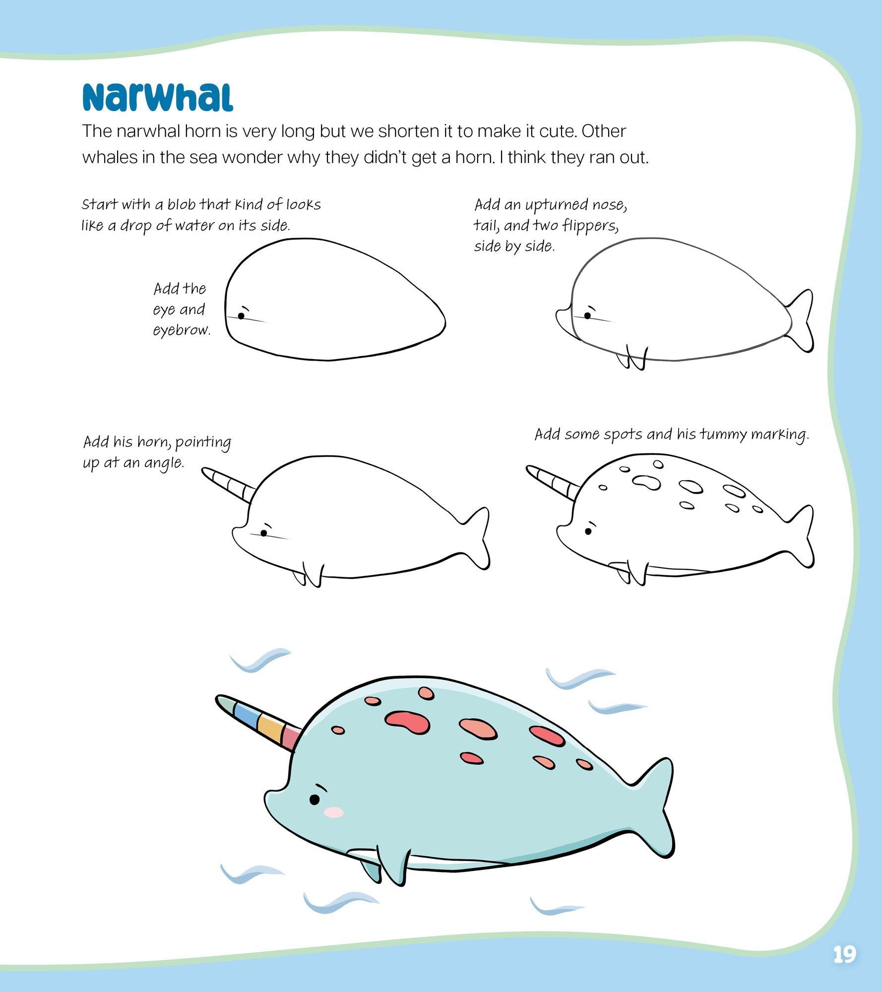 How to Draw Cute Mochi Animals: 100 Adorable Kawaii Cuties Step by Step