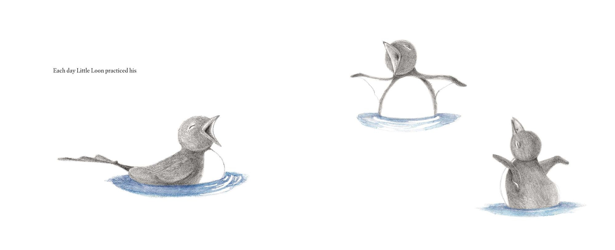 Little Loon Finds His Voice