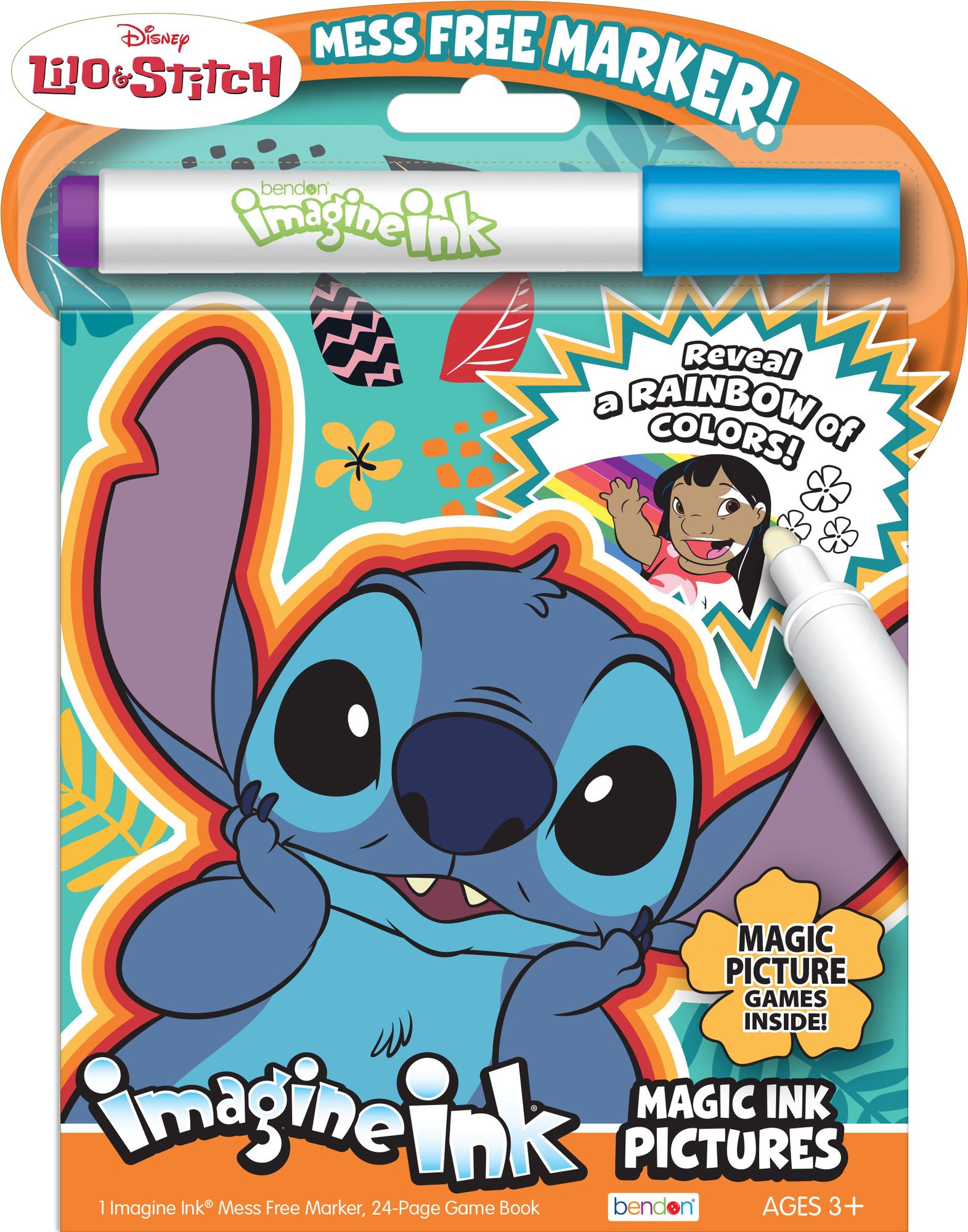 Lilo & Stitch Imagine Ink Magic Ink Pictures Book