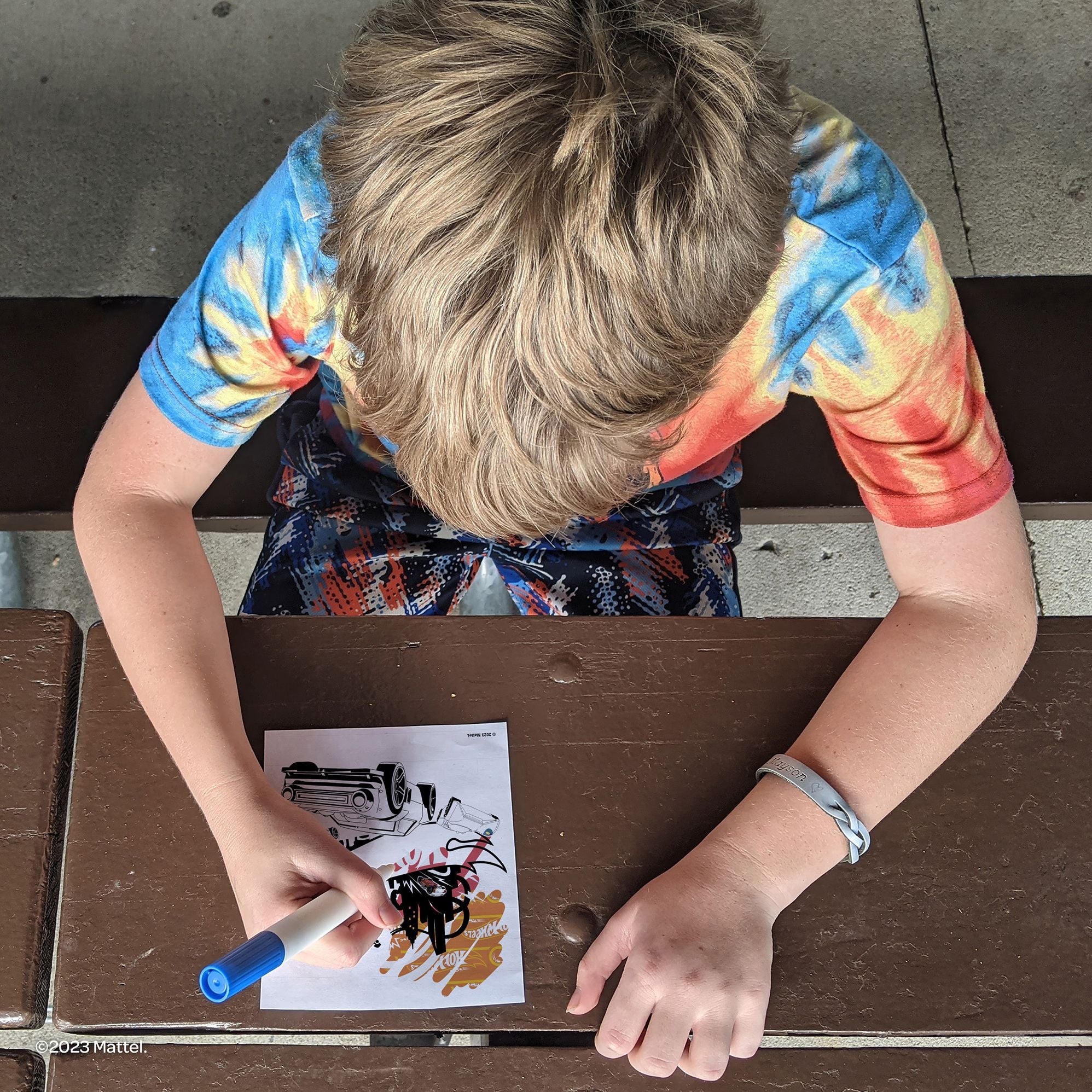 Hot Wheels Magic Ink Book