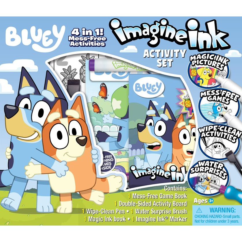 Bluey Imagine Ink 4-in-1 Activity Box Set