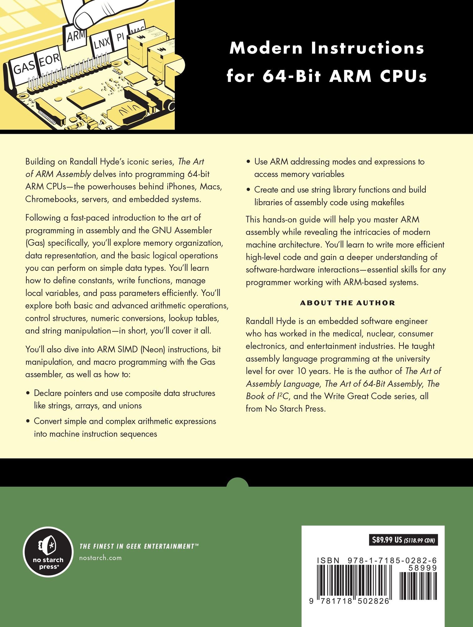 The Art of ARM Assembly, Volume 1: 64-Bit ARM Machine Organization and Programming