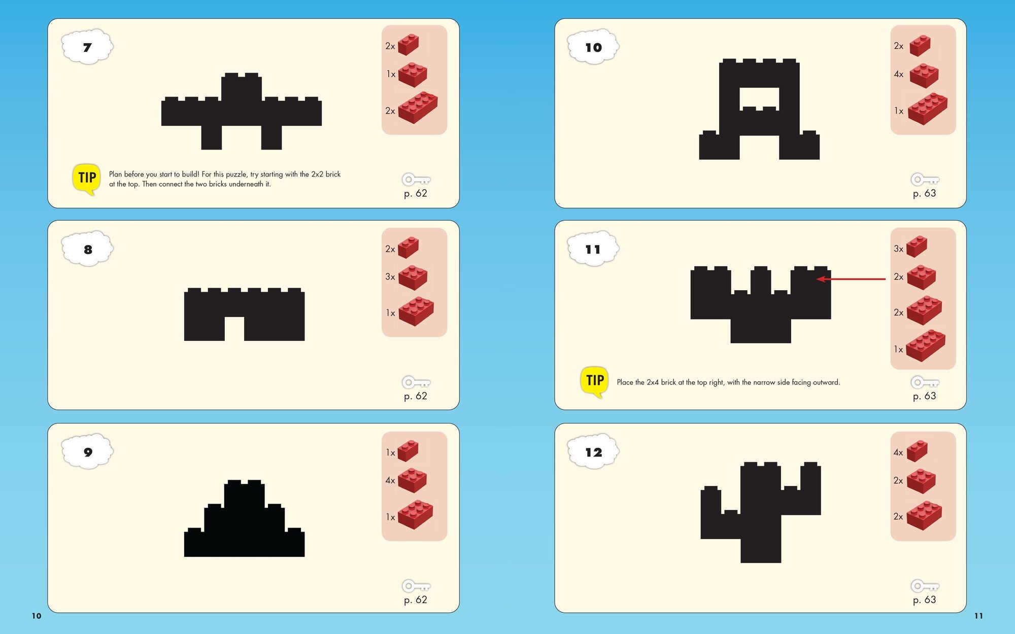 The Great LEGO® Puzzle Book: 120 Creative Building Challenges