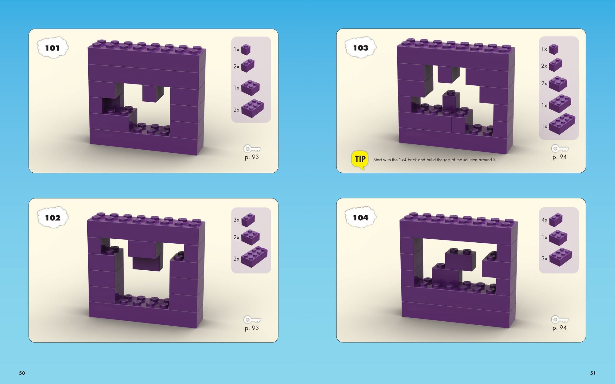 The Great LEGO® Puzzle Book: 120 Creative Building Challenges